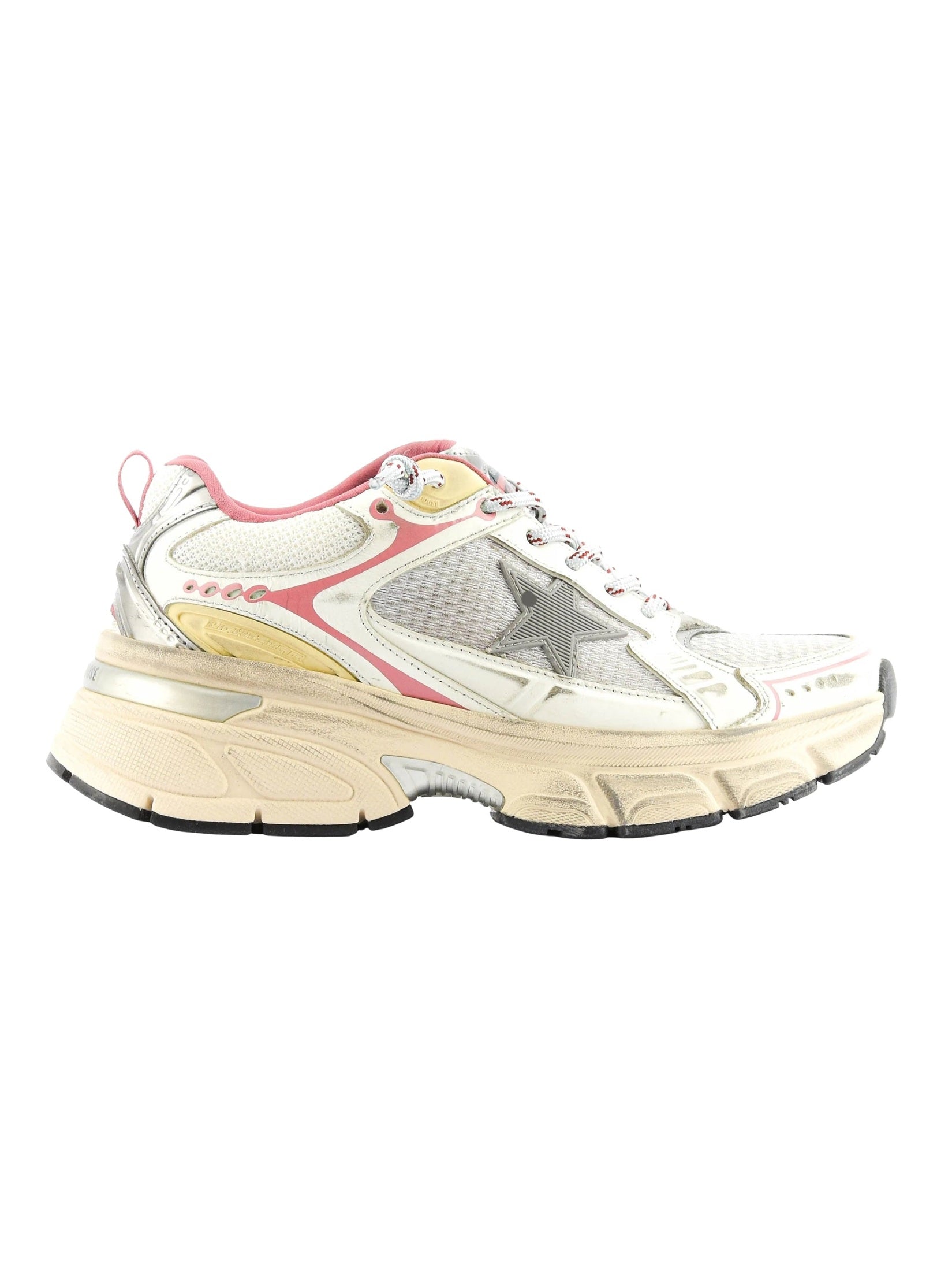 Lightstar Mesh Leather Sneakers