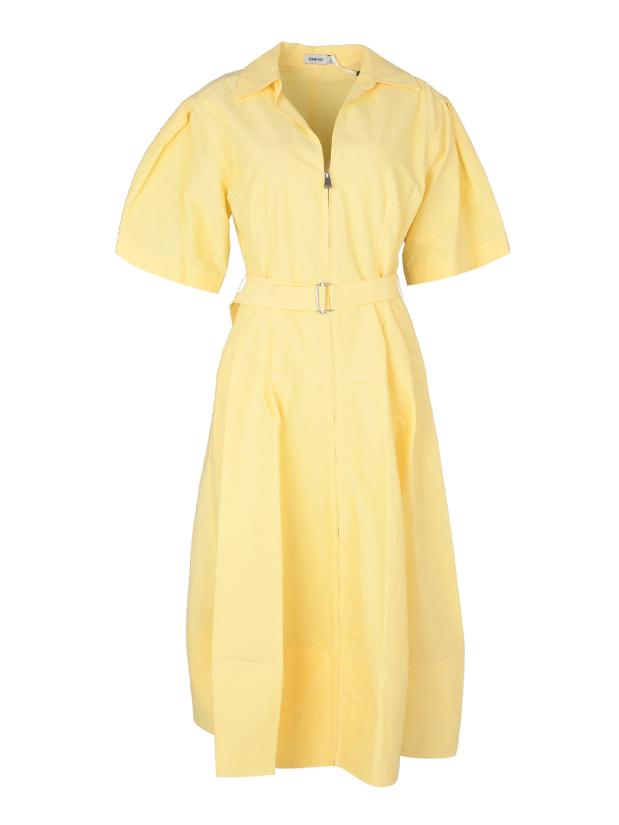 Meridith cotton midi dress