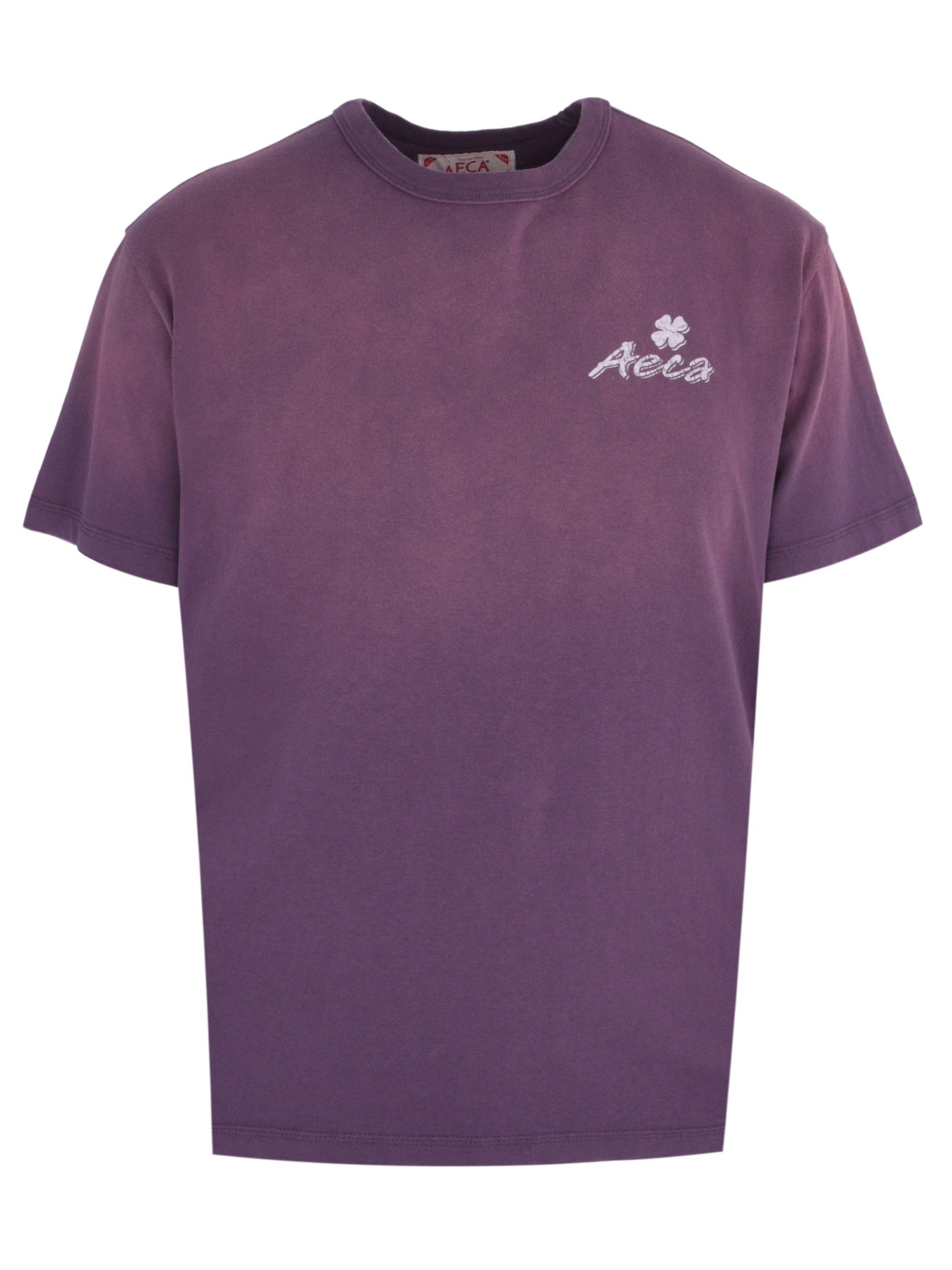 Aeca palm washed half sleeve tee