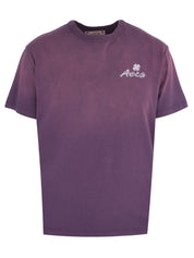 Aeca palm washed half sleeve tee