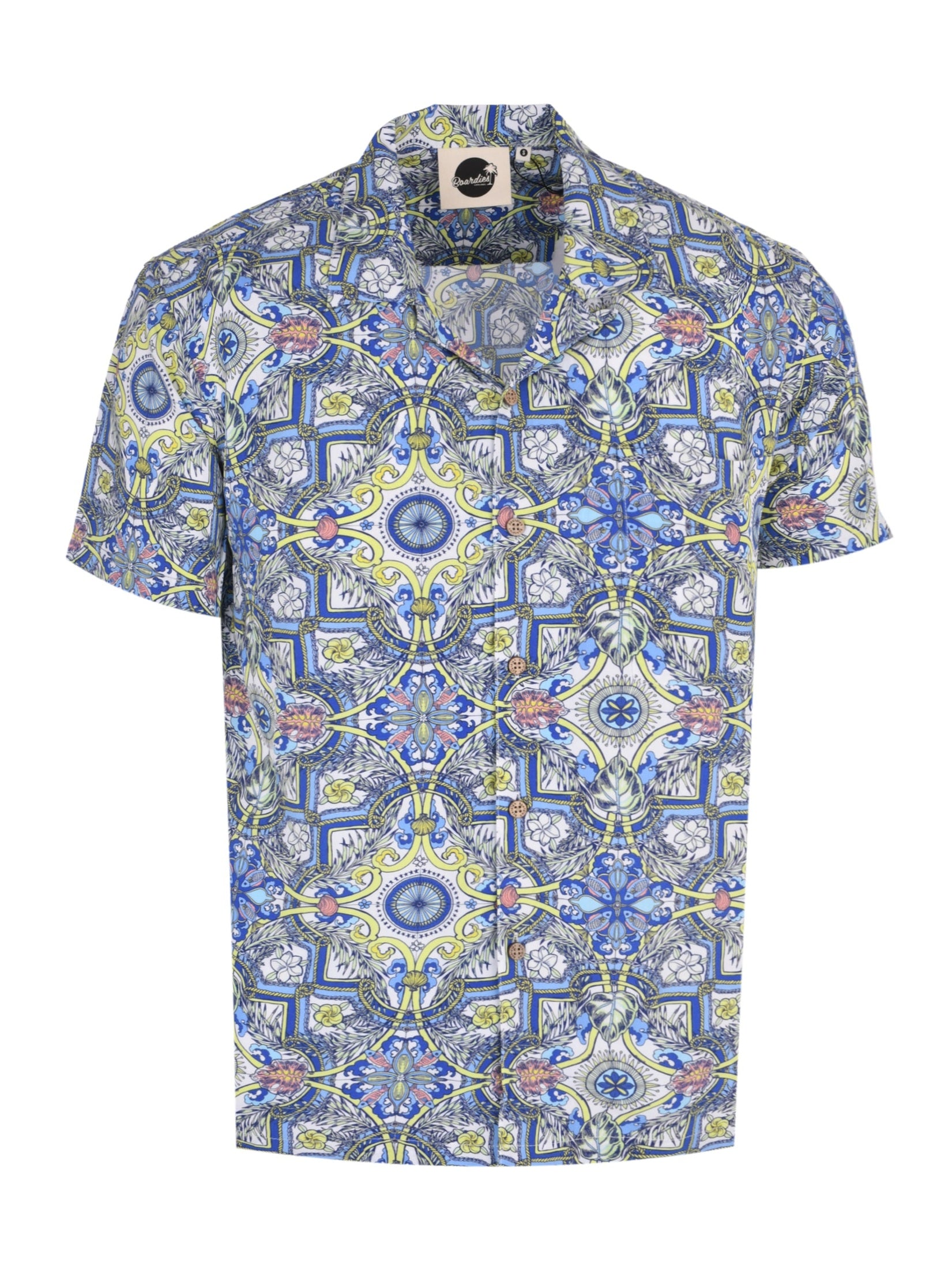 Boardies sicilia camp collar shirt