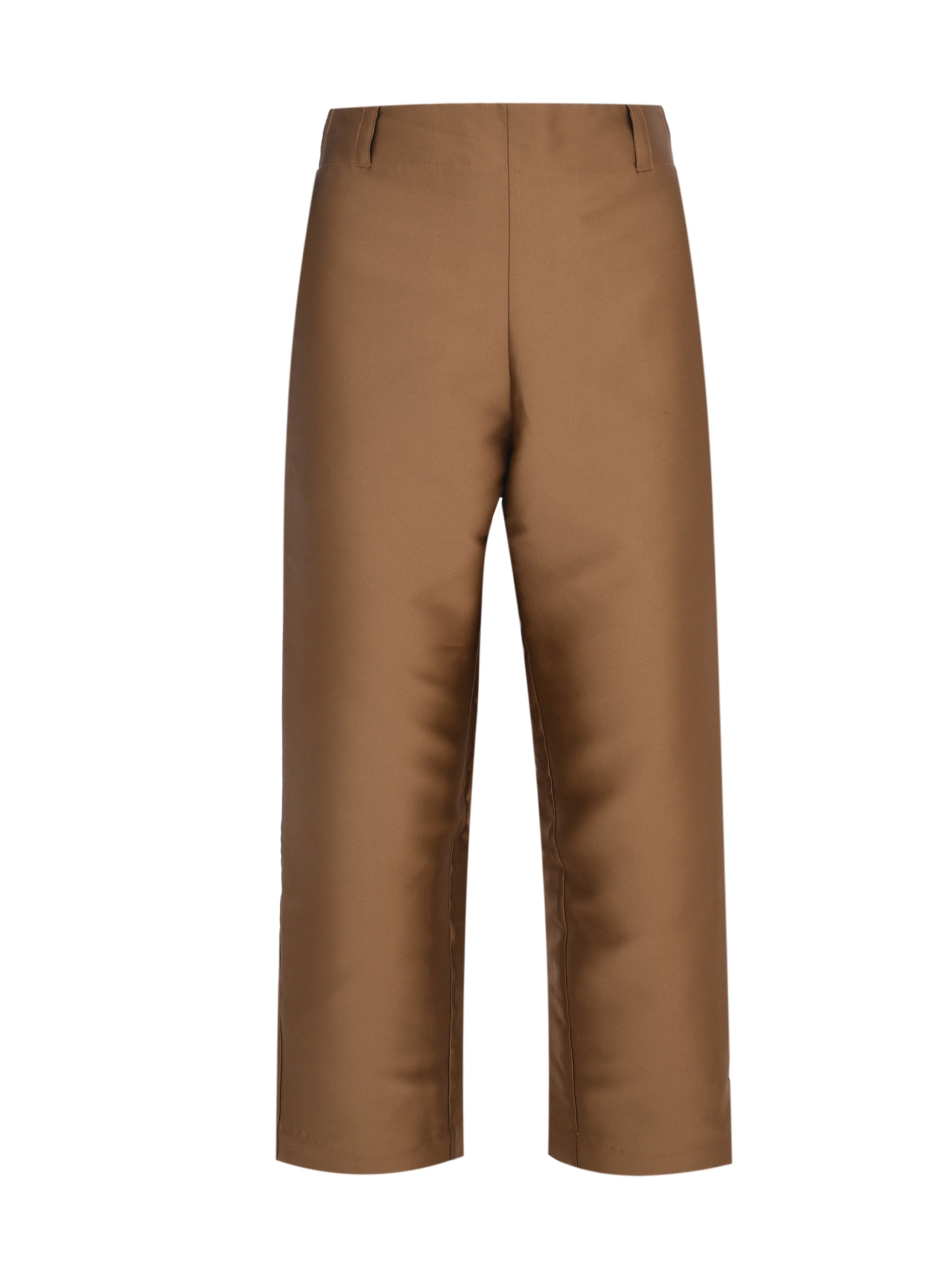Ferna slim capri taffeta pant