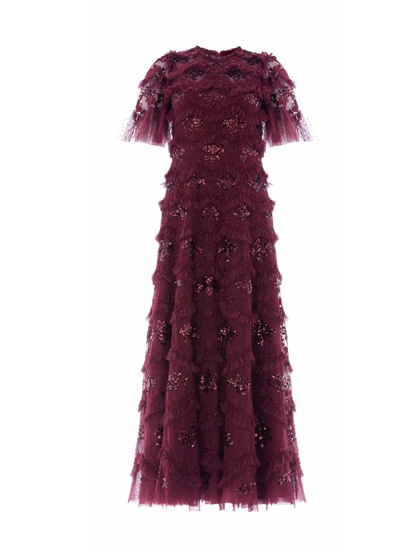Daisy wave ankle gown