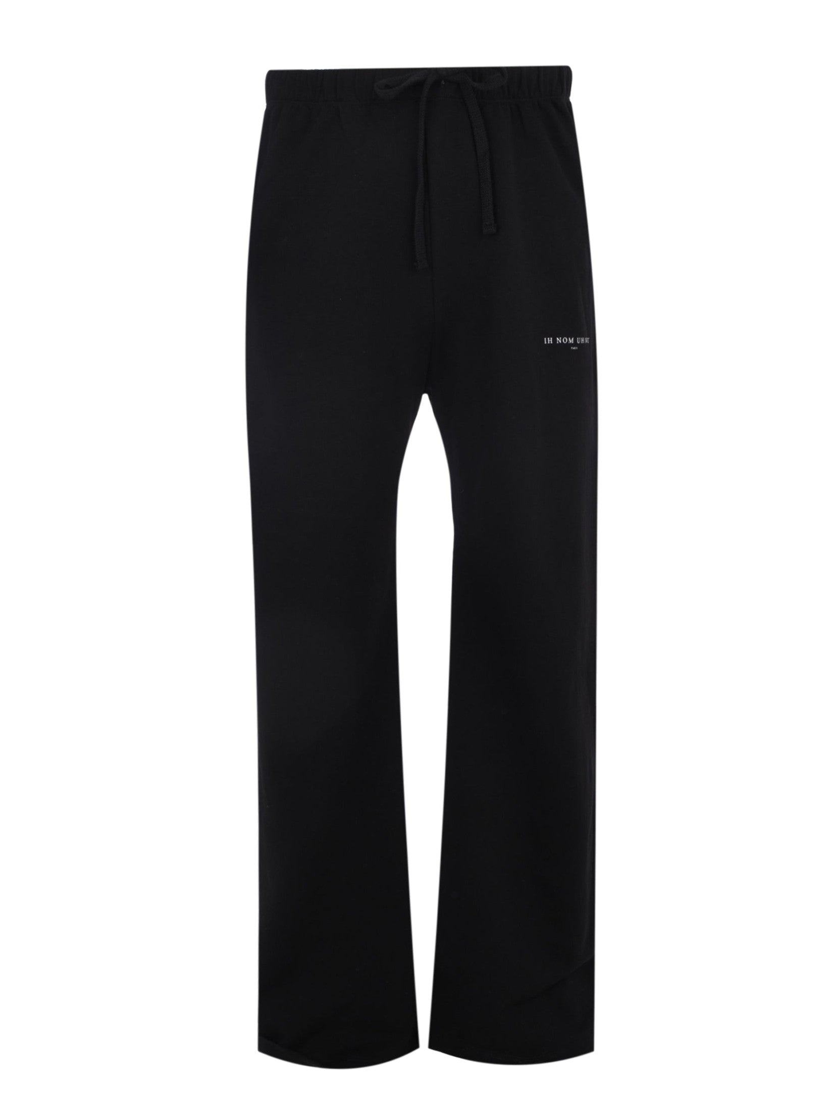 Wide sweatpants small logo