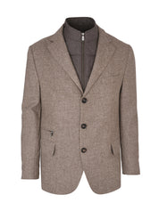 Jacket with chest