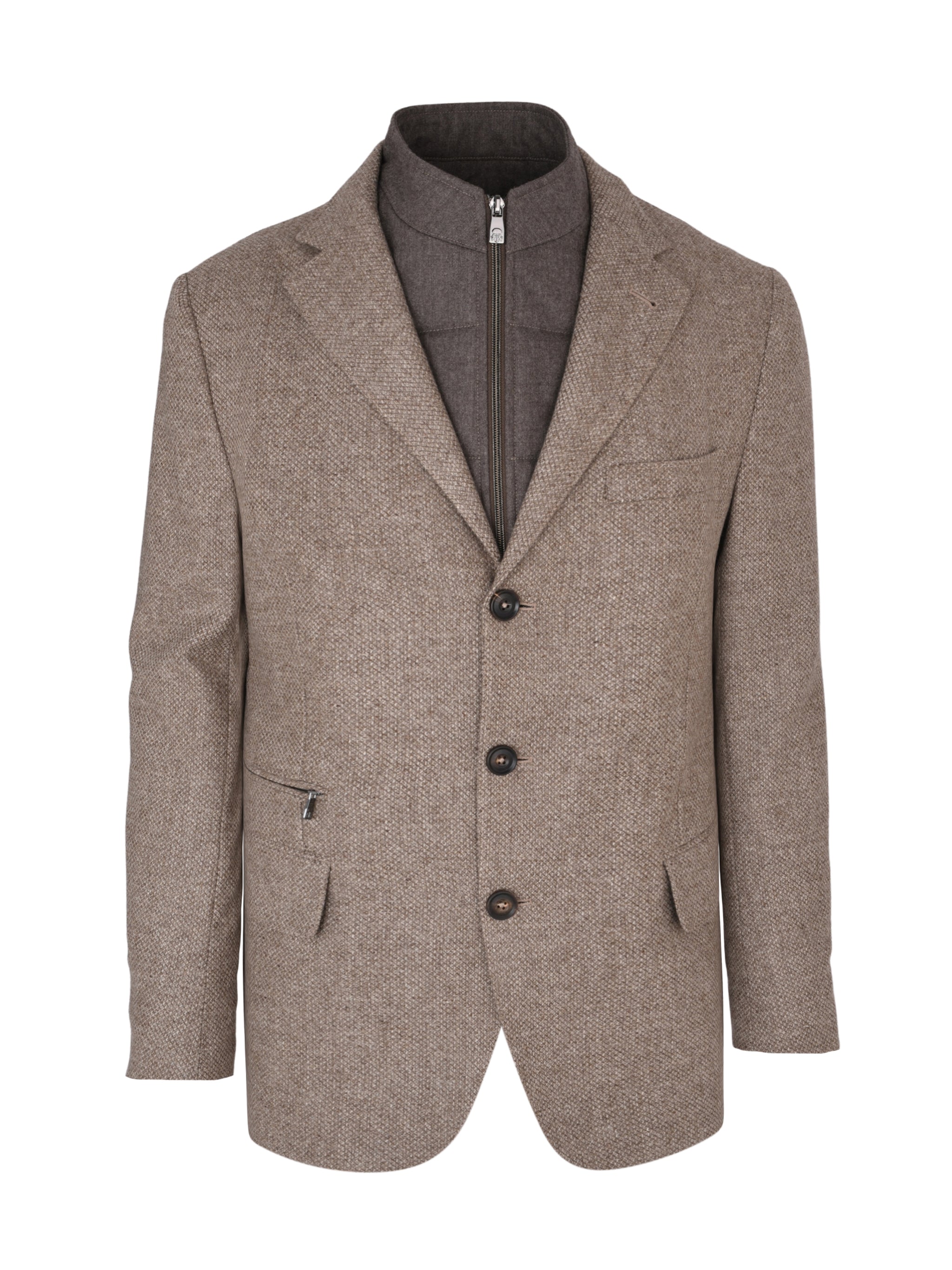 Jacket with chest