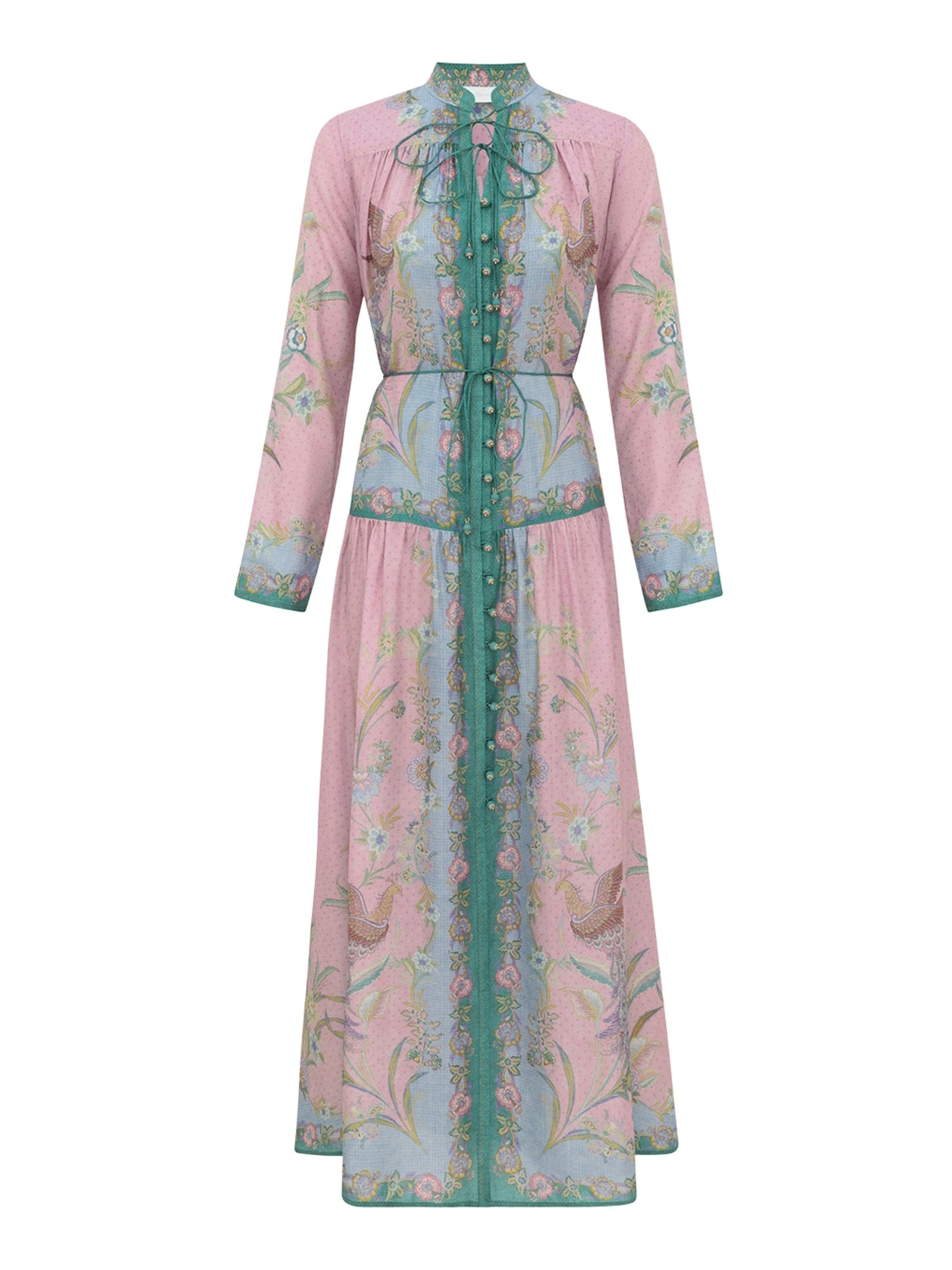 Indra long sleeve maxi dress