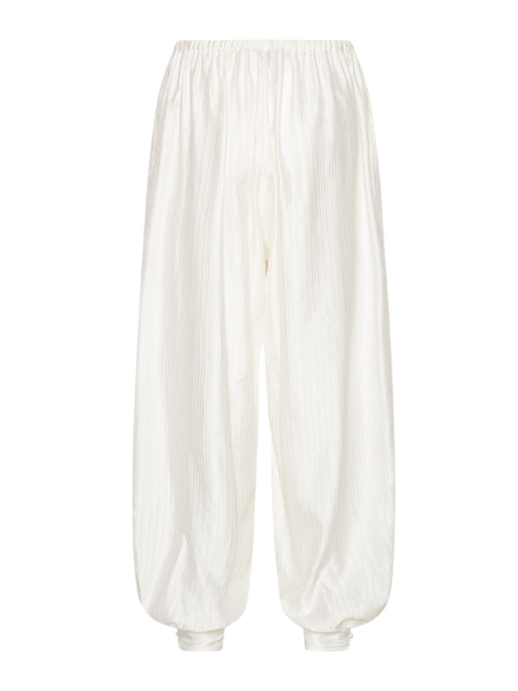 Striped  balloon pants