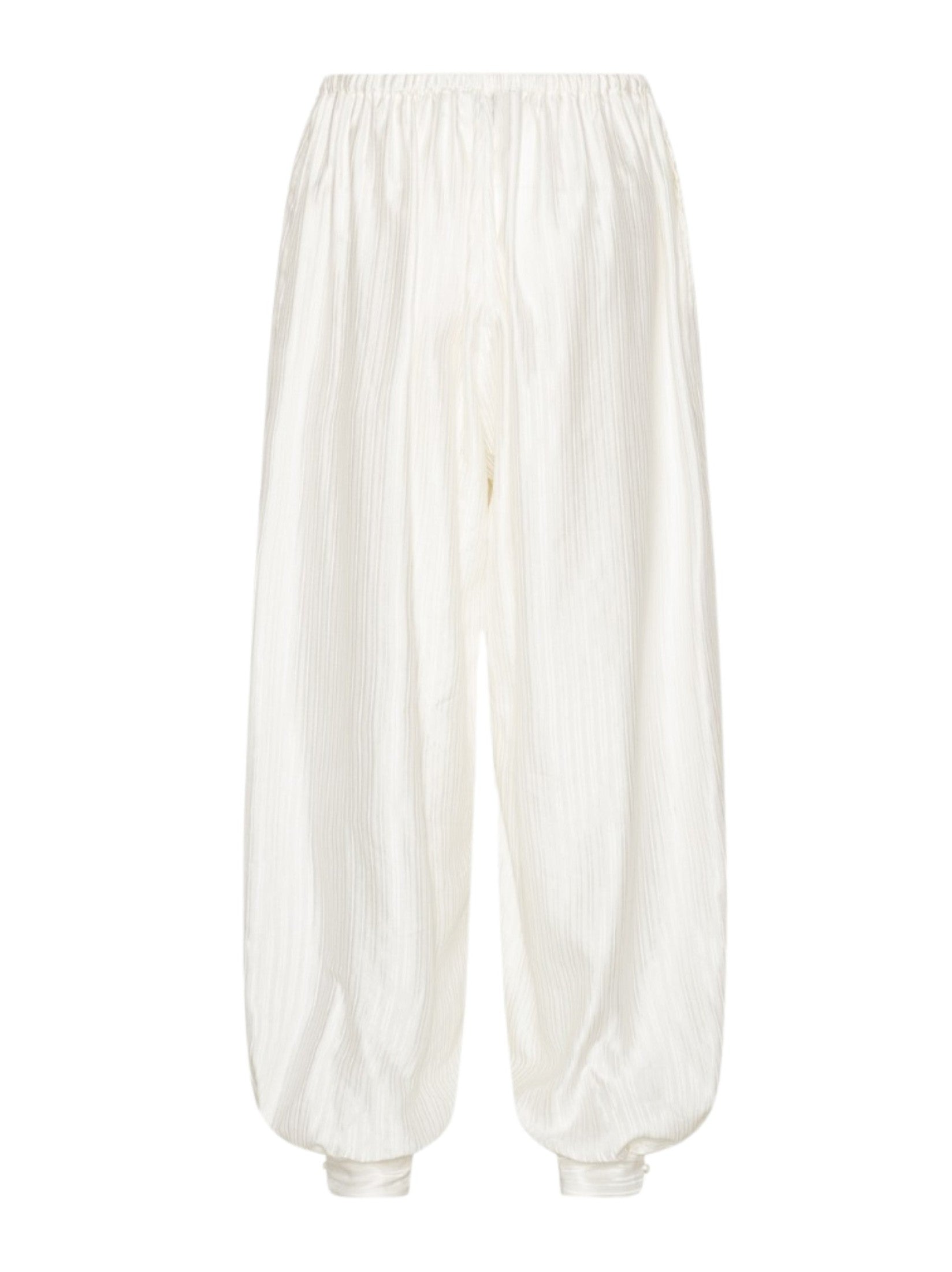 Striped  balloon pants