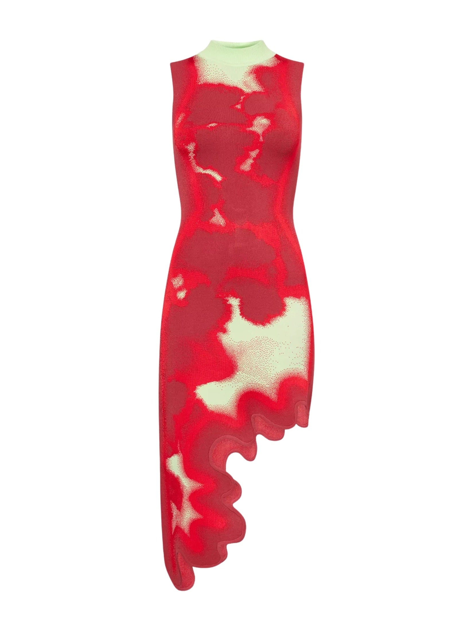 Brooklyn tie-dye wavy dress