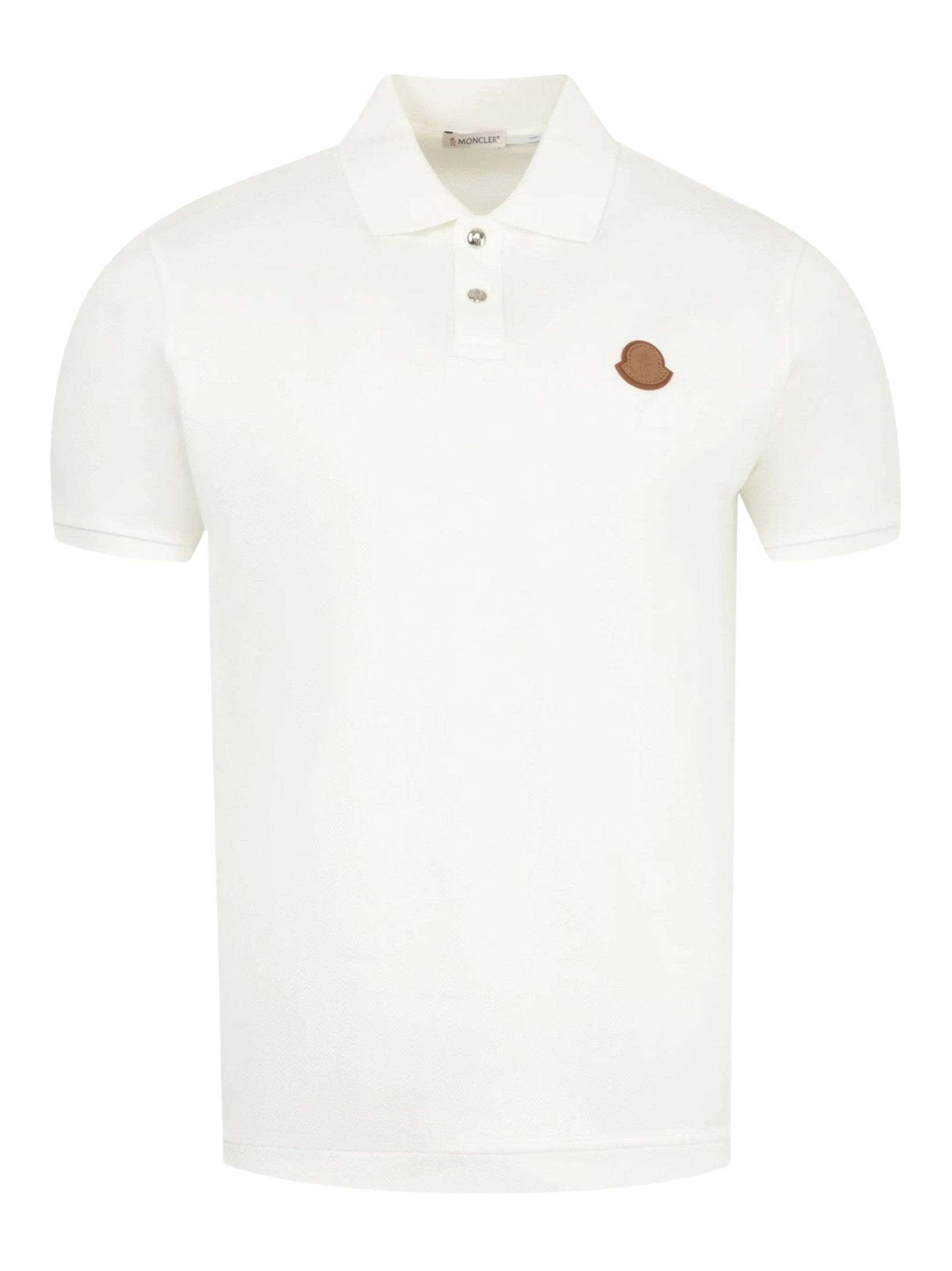 Logo-patch polo shirt