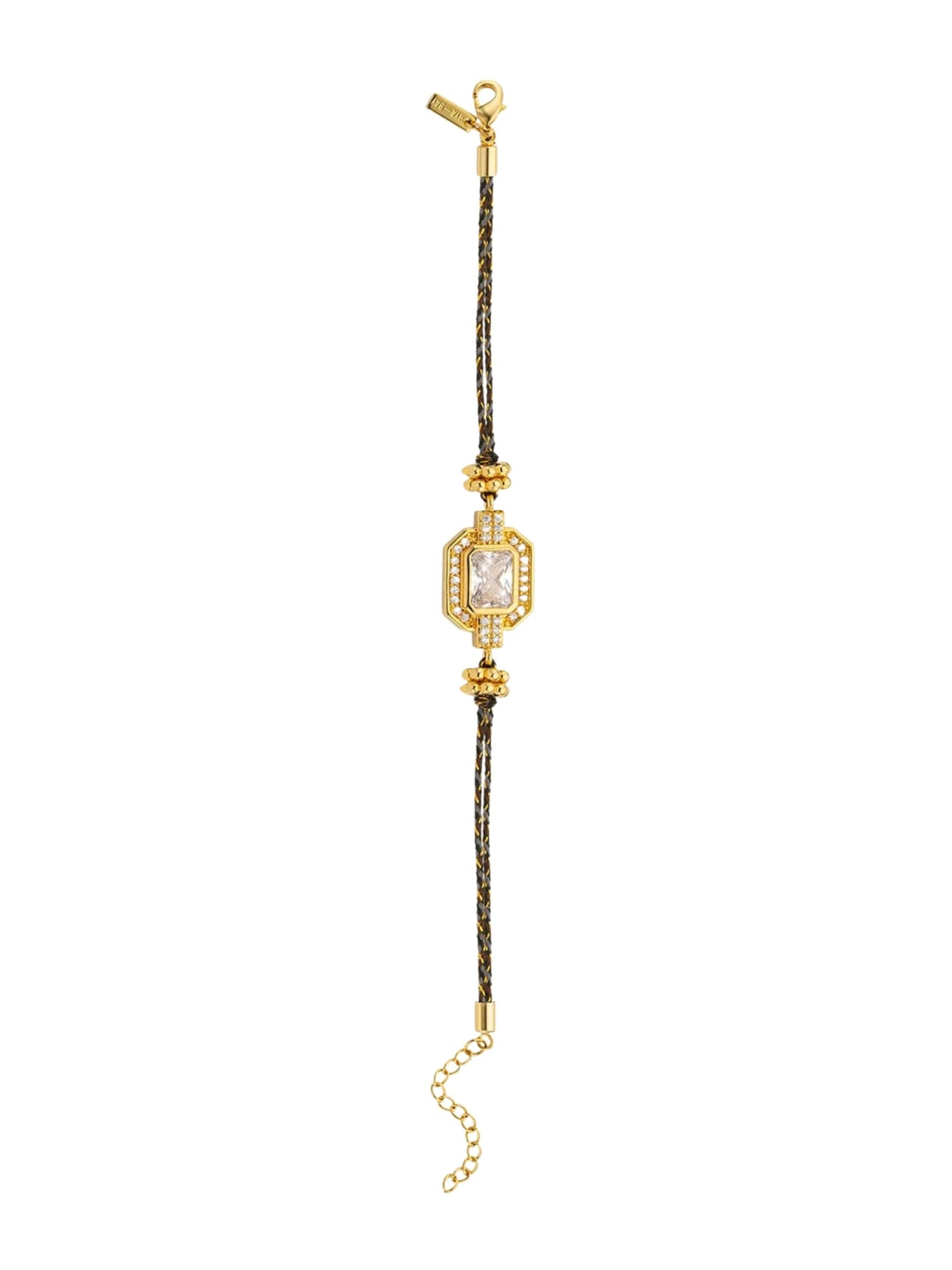 Gold shiny art deco