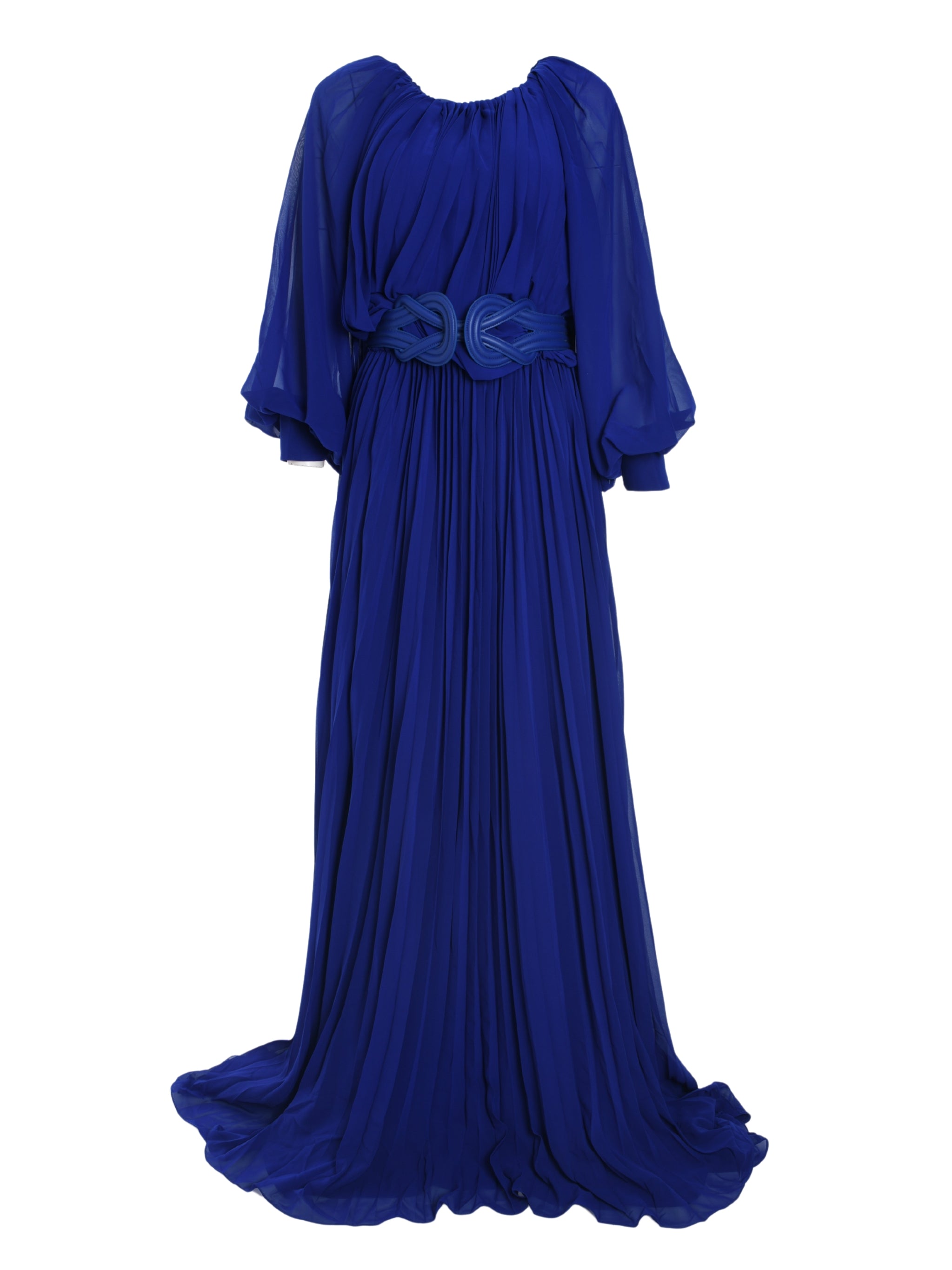 PLEATED LONG DRESS
