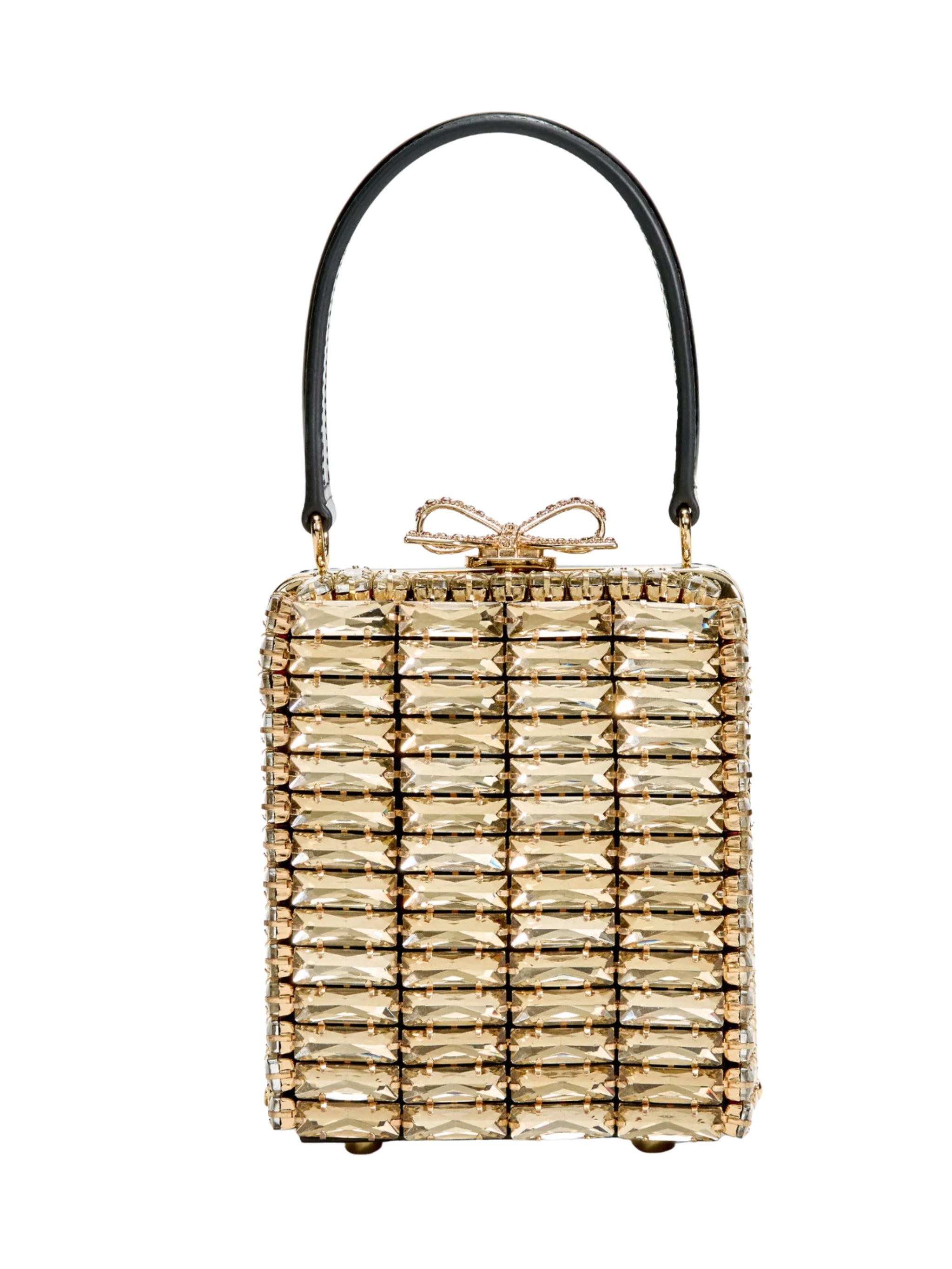 Gold Crystal Micro Bag