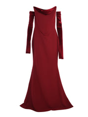 Raven velvet dress