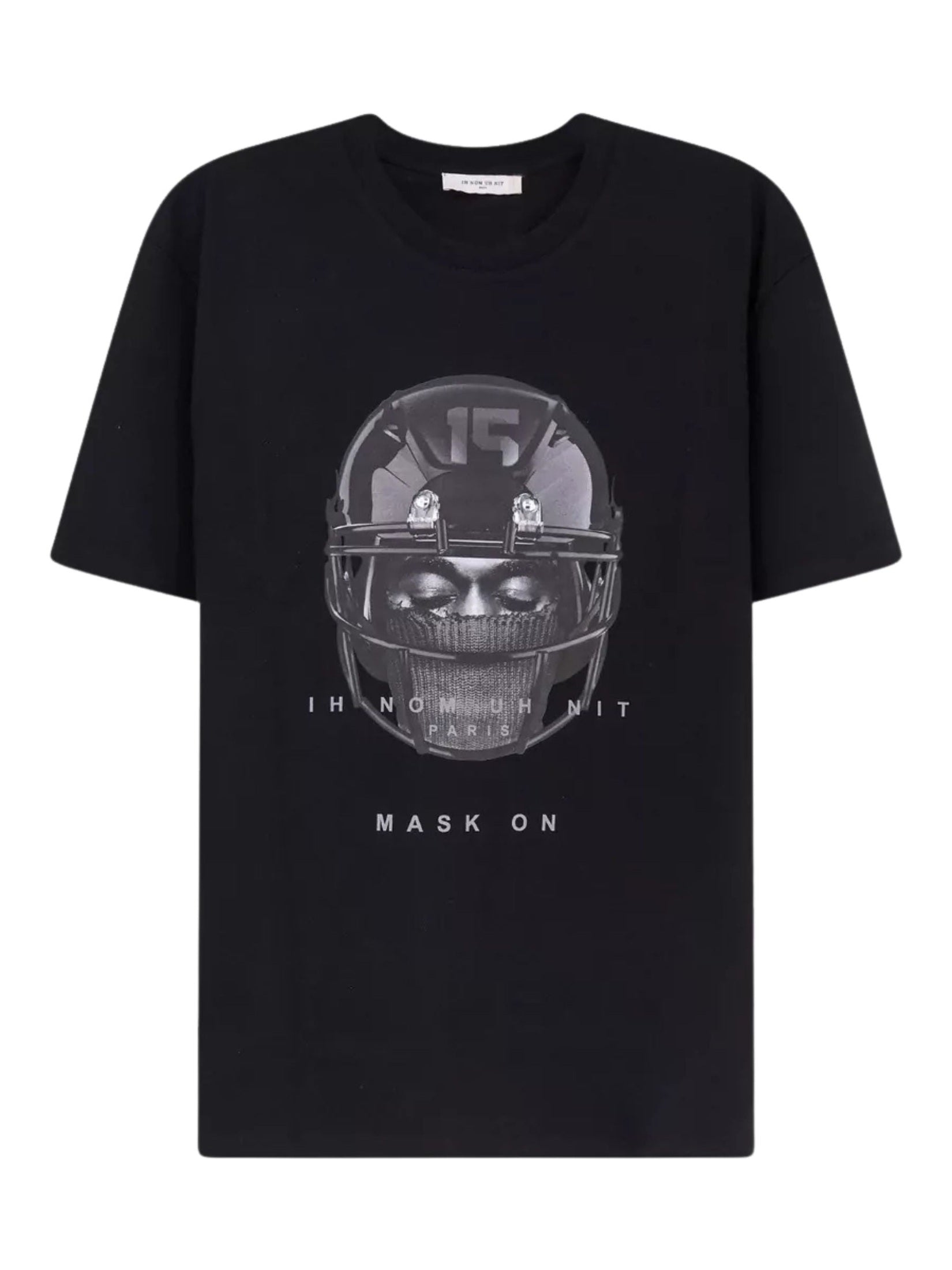T-shirt nfl helmet on front