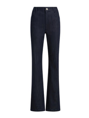 Shailene Metallic Pinstripe Pants