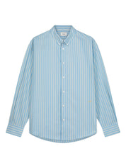 The blue stripe shirt