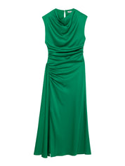 Melaney satin gown