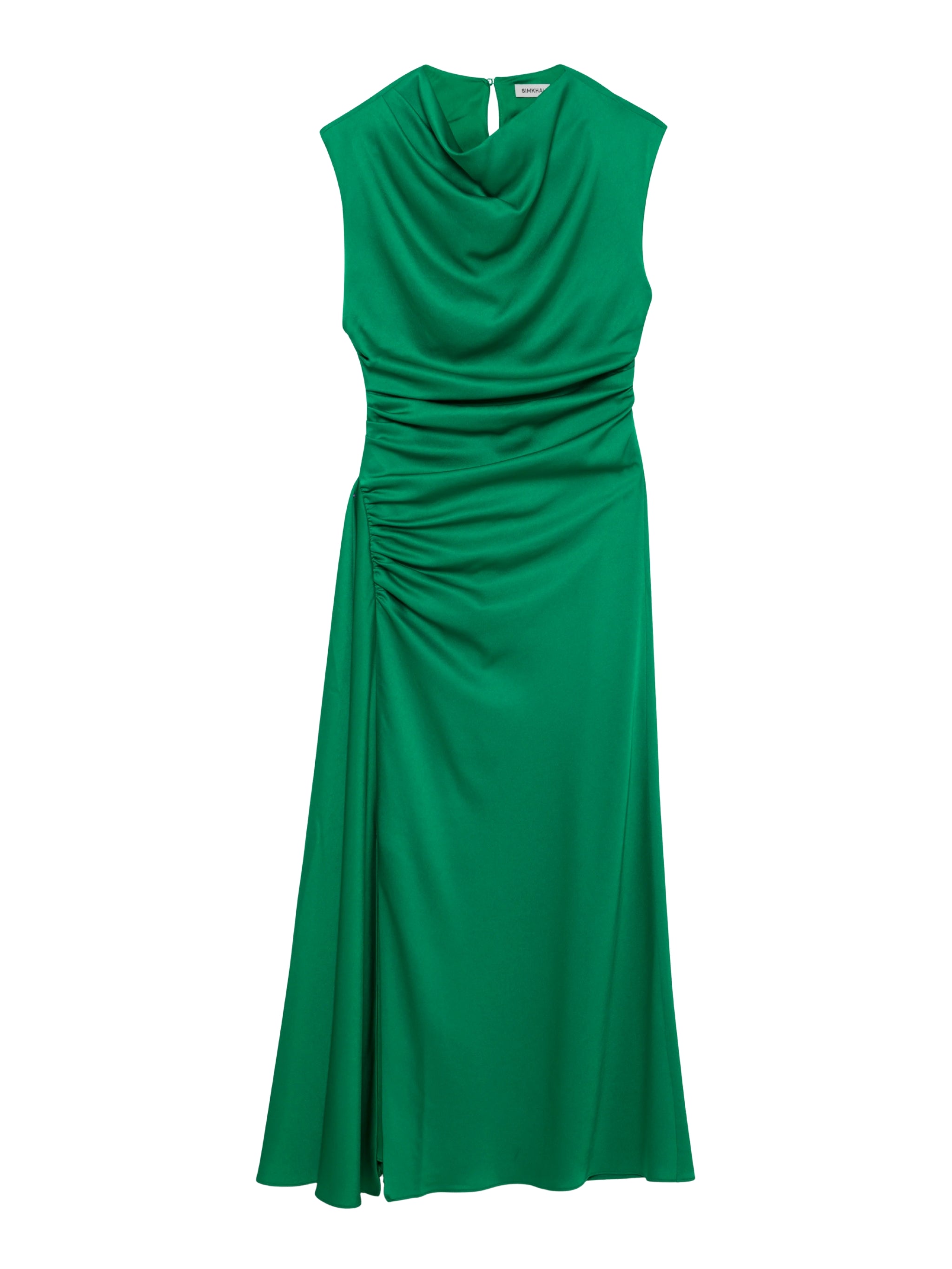 Melaney satin gown