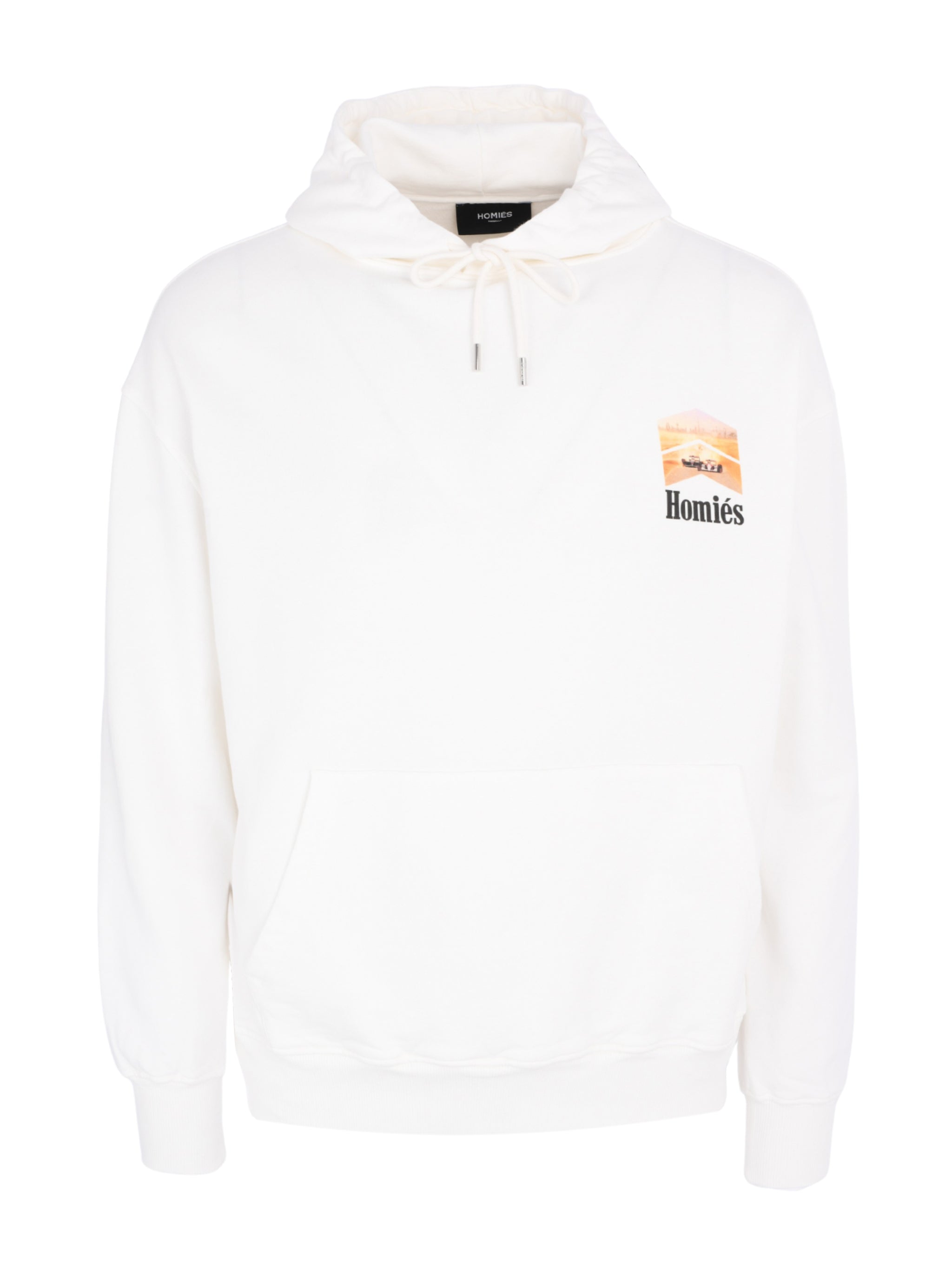 RACING GCC HOODIE VINTAGE WHITE