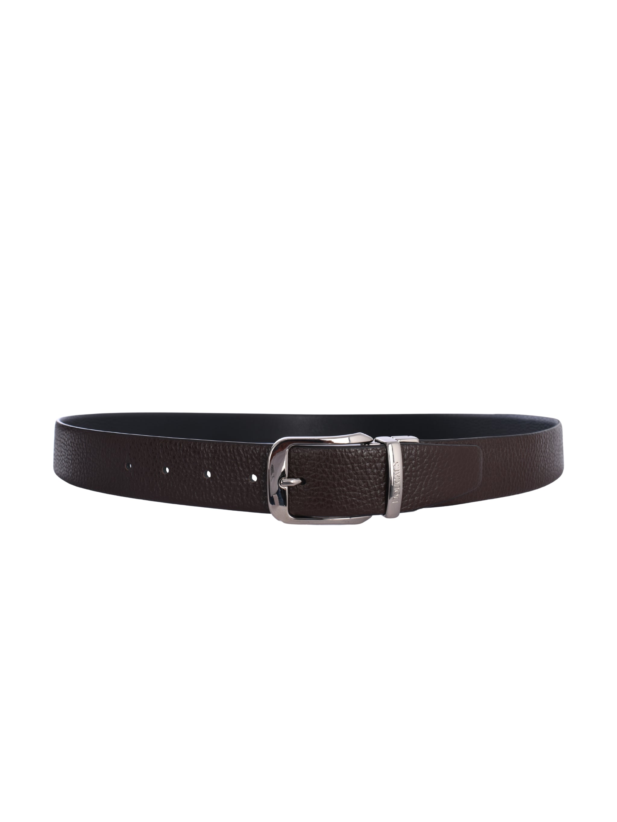 Doucal’s Brown Calf Leather Belt