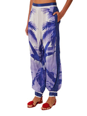 FRESH TABLE SCARF BLUE PAJAMA PANTS