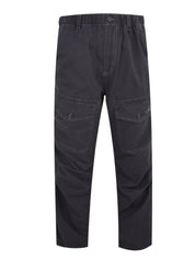 Front pocket stripe washed pants