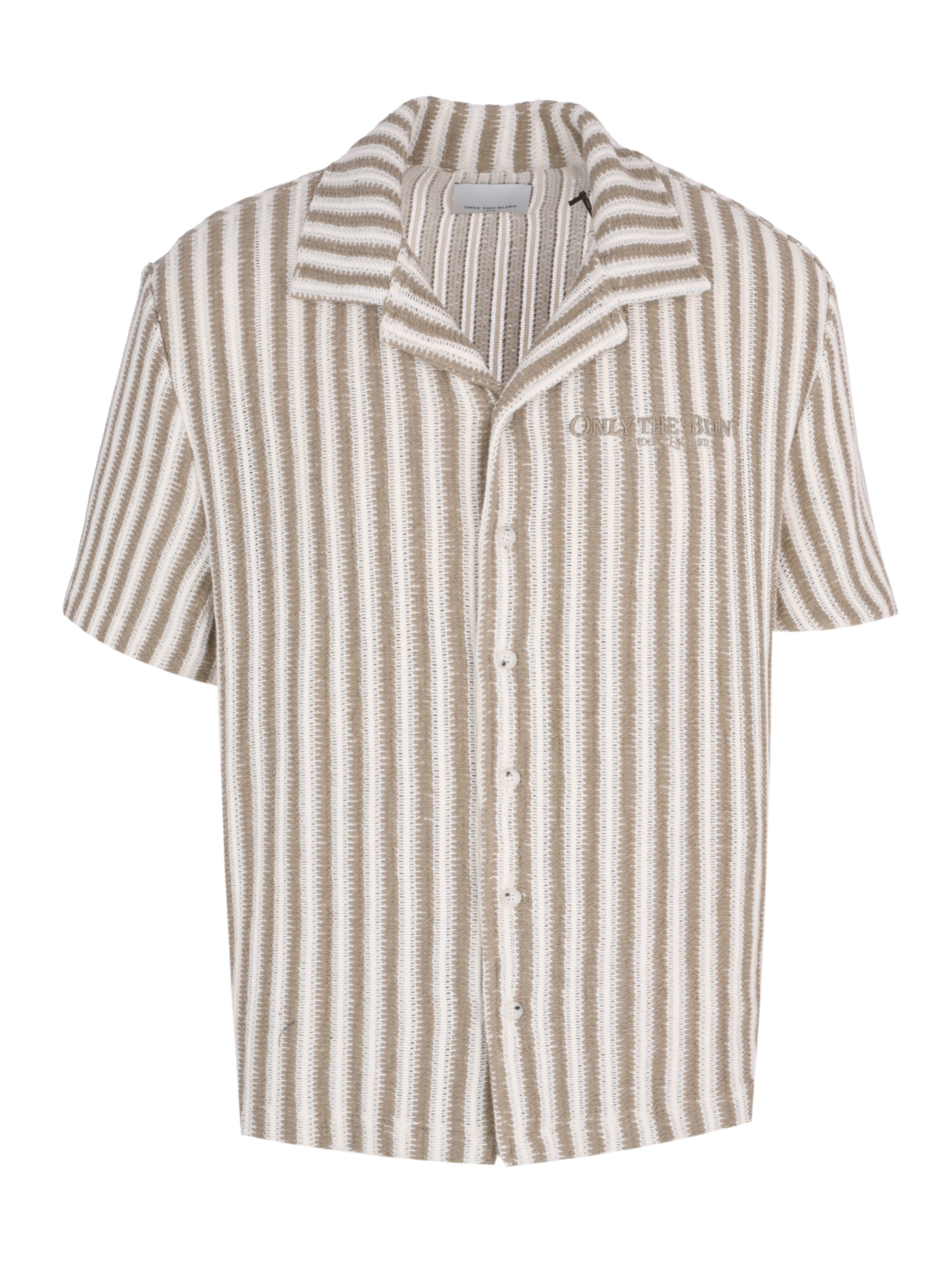 Crochet resort shirt