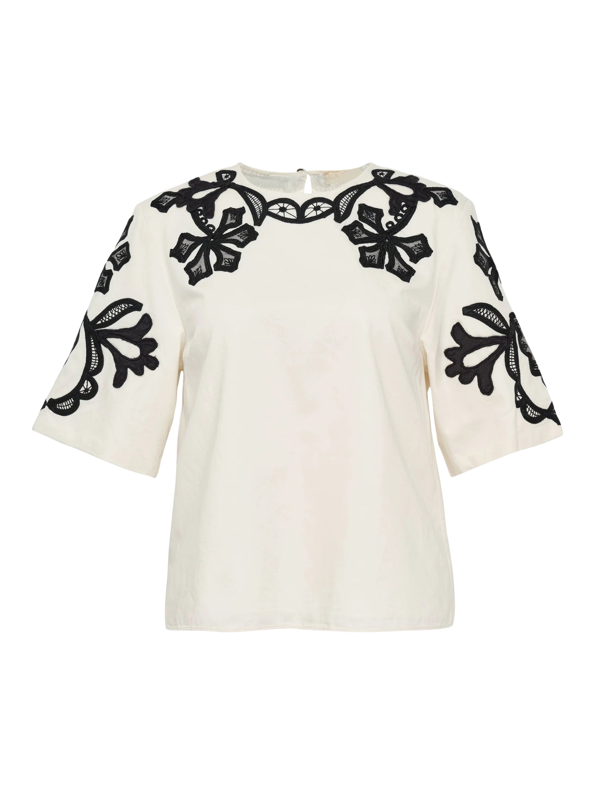 Shivani Embroidered Top - Anemone