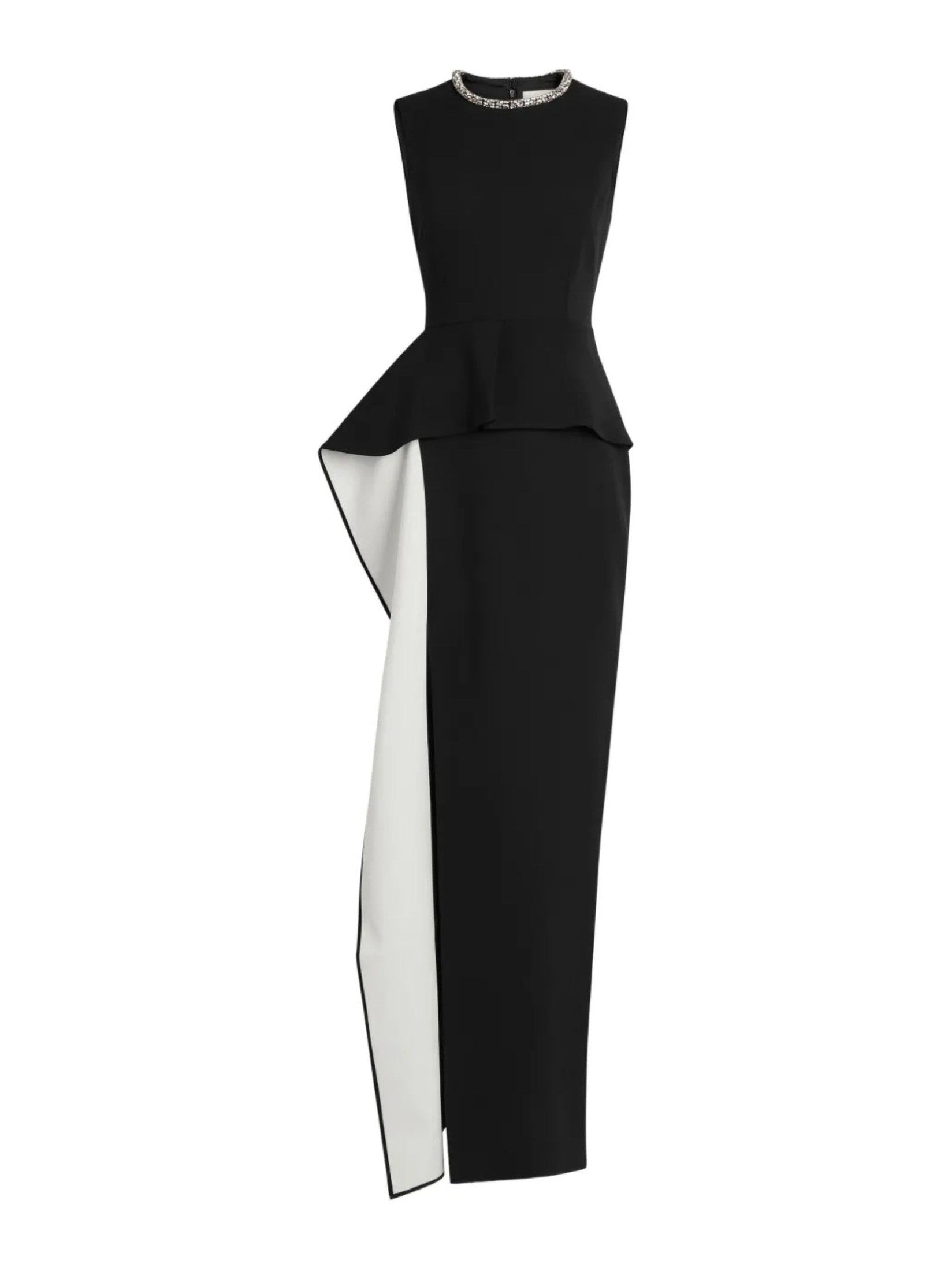 Waist drape gown