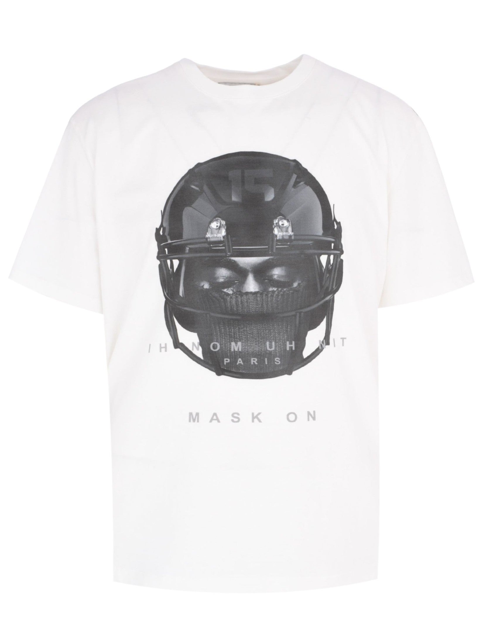 T-shirt nfl helmet on front