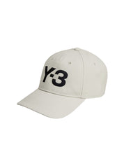 Y-3 LOGO CAP TALC