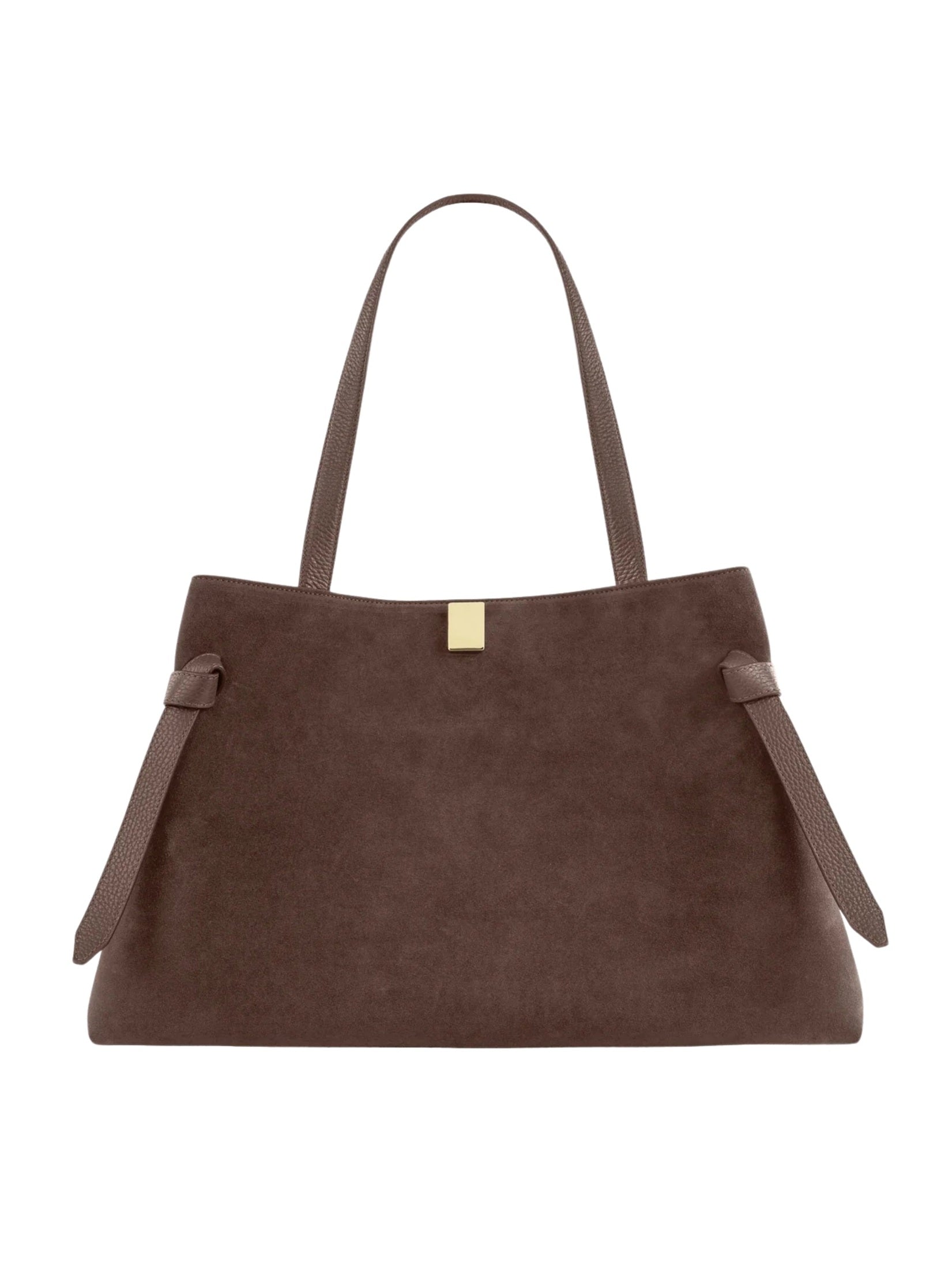 Gyoza tote suede