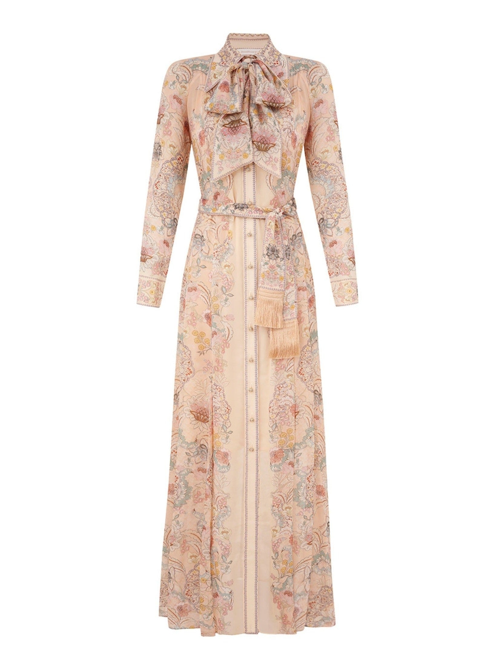Rebellion pussybow shirt dress