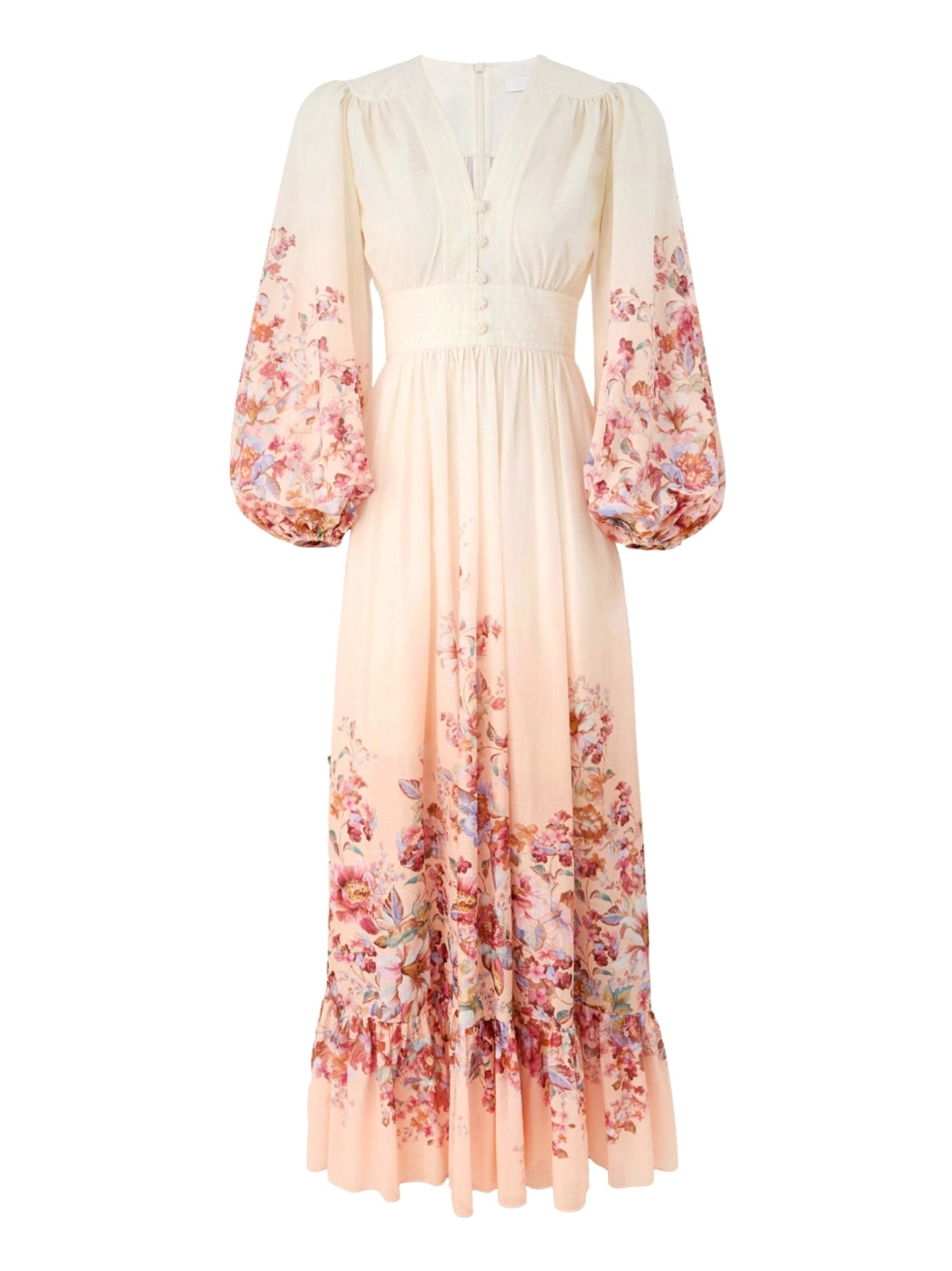 Awaken plunge maxi dress