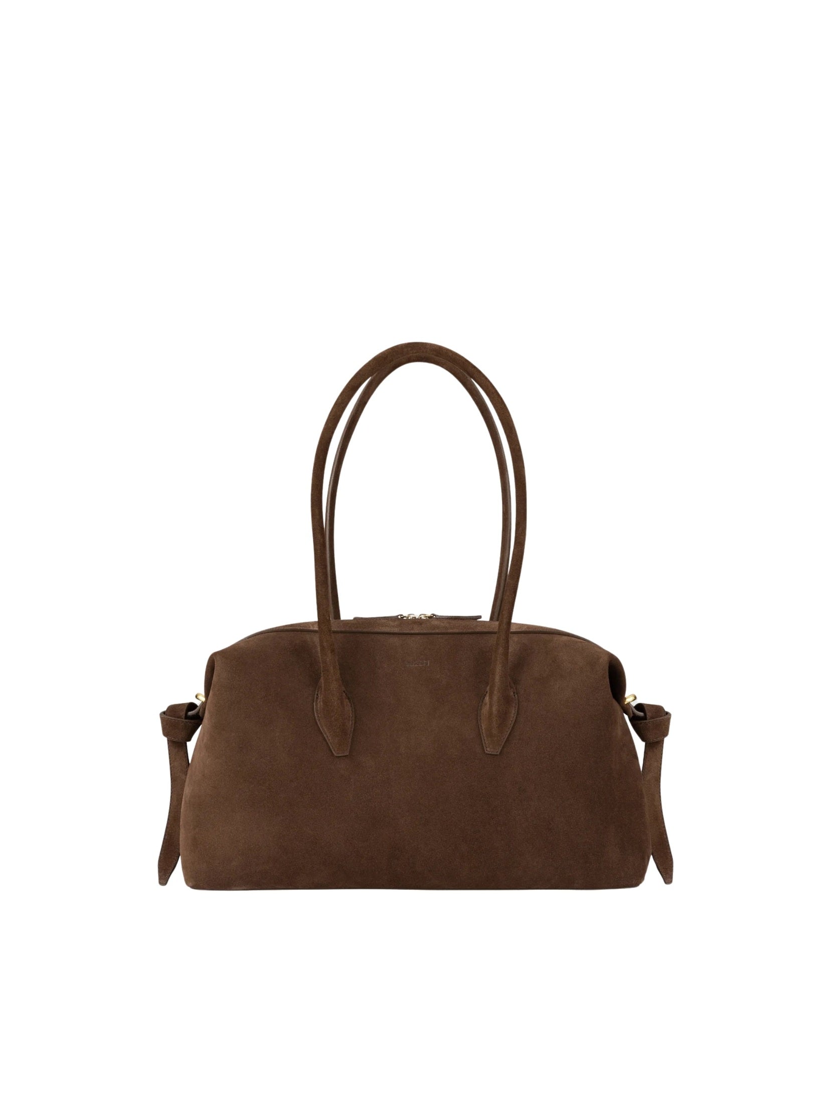 Brioche duffle chocolate suede