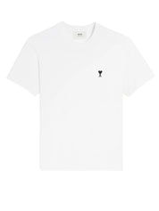 White Cotton Ami De Coeur T-shirt