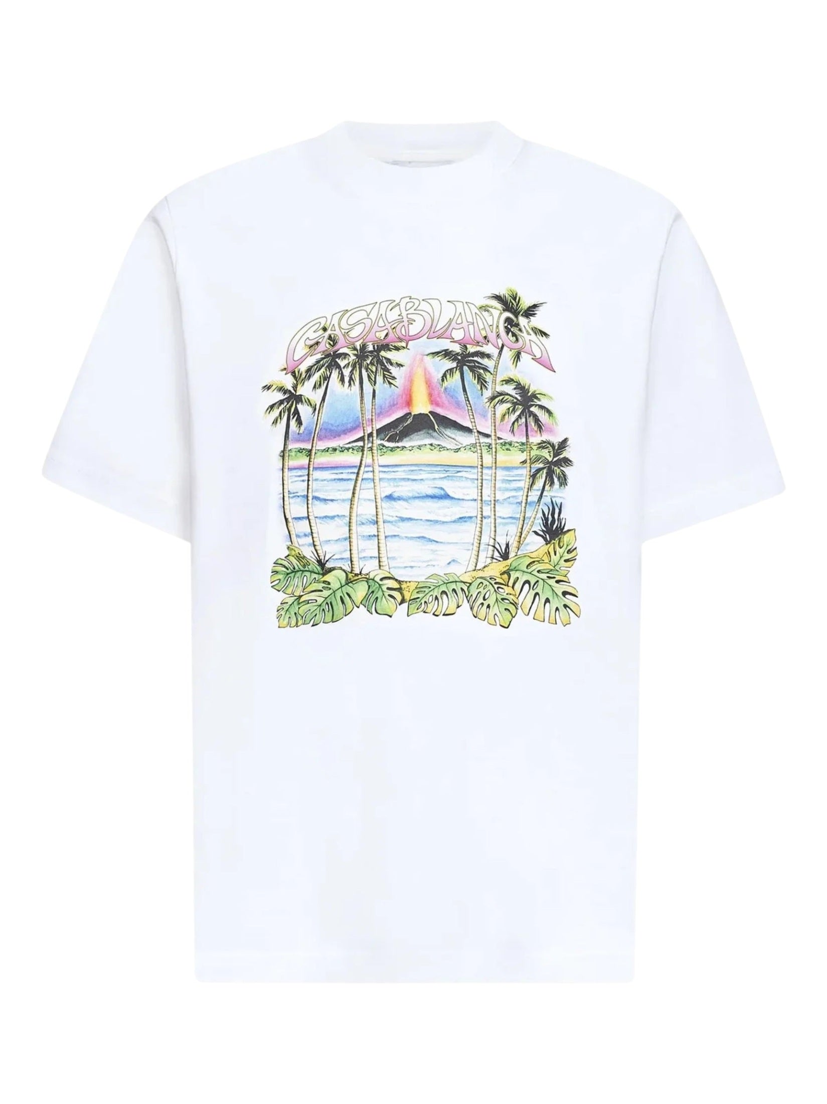 Volcano printed classic t-shirt