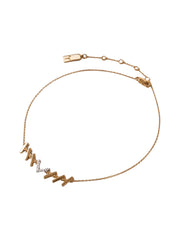 Sara necklace in sterling silver & 18k gold vermeil & rhodium