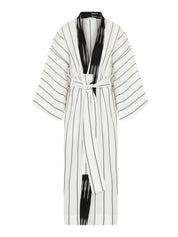 Modern,kutnu luxe ikat trim home robe