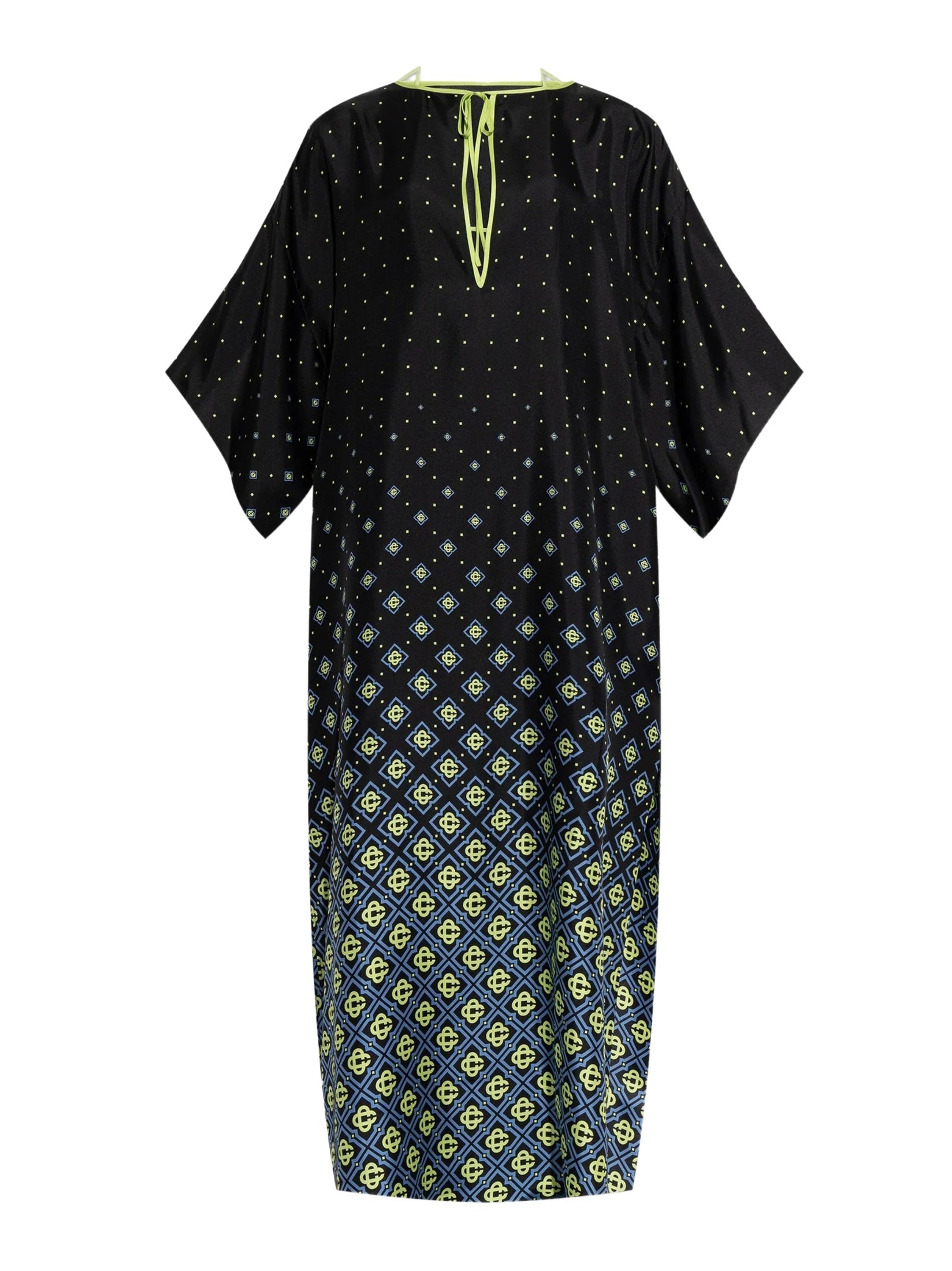 Degrade monogram kaftan
