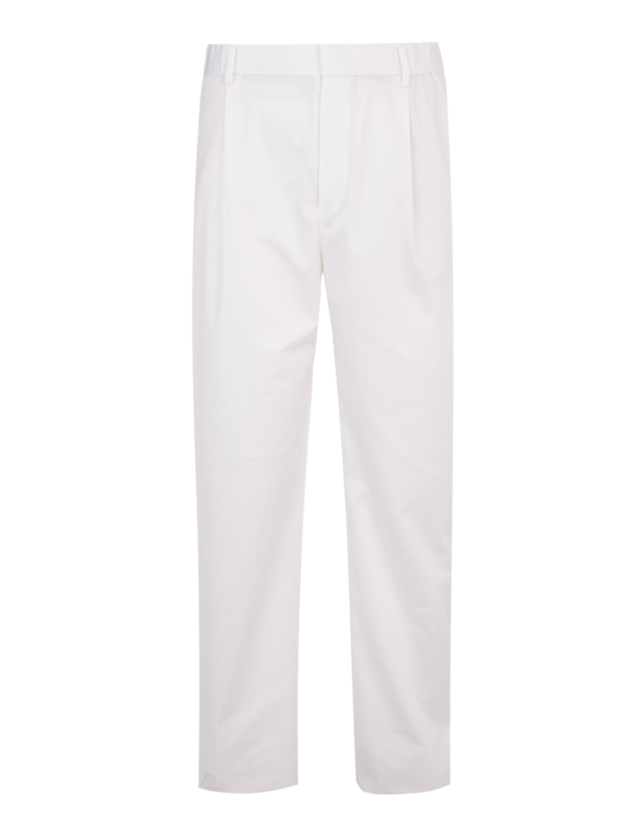 Long formal trouser cotton satin