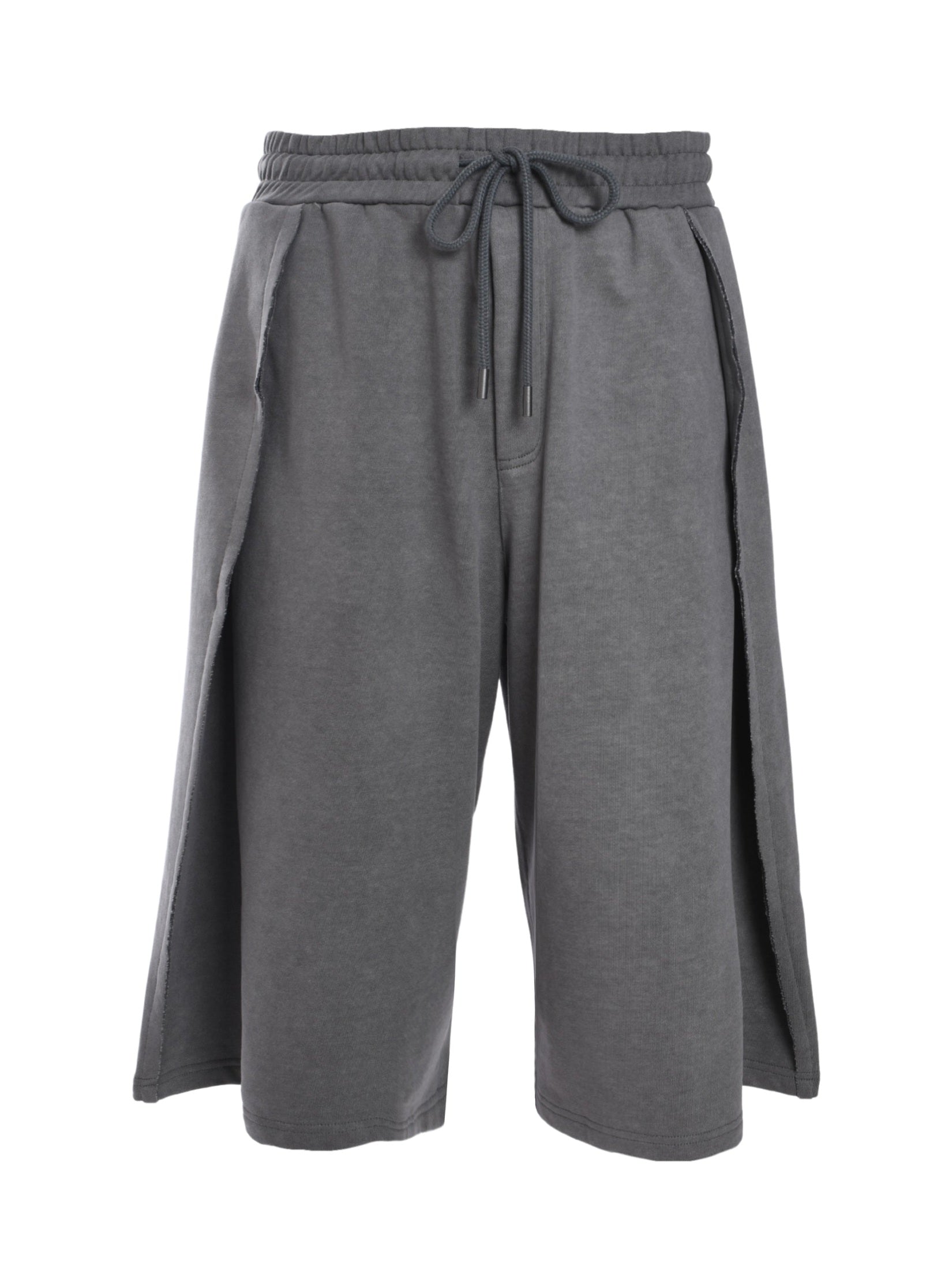 One tuck jersey bermuda shorts
