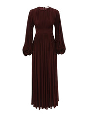 Luna billow maxi dress