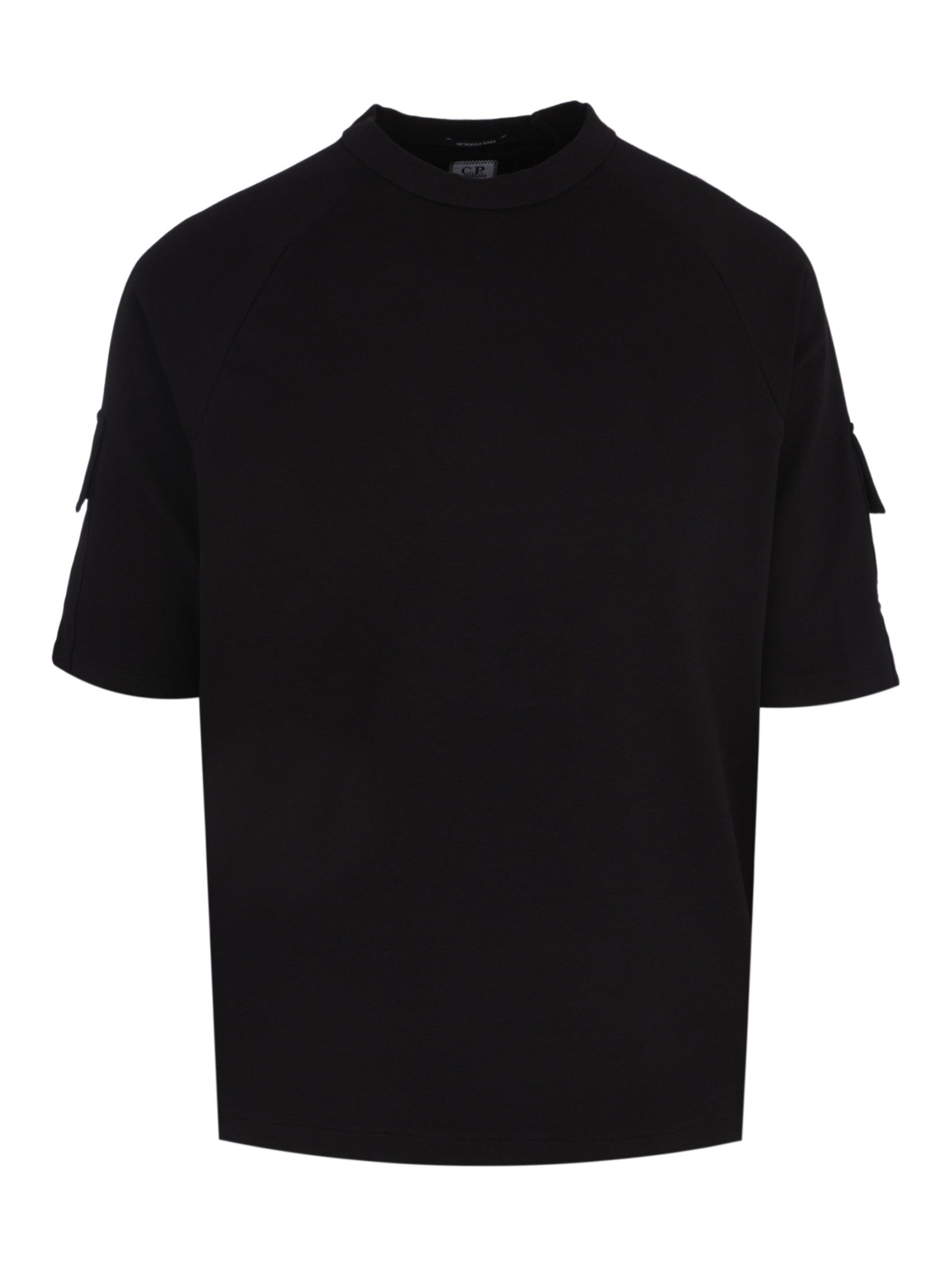 Metropolis series stretch fleece short sleeve sweatshirt