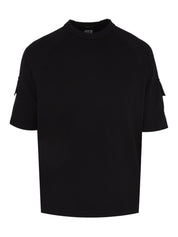 Metropolis series stretch fleece short sleeve sweatshirt