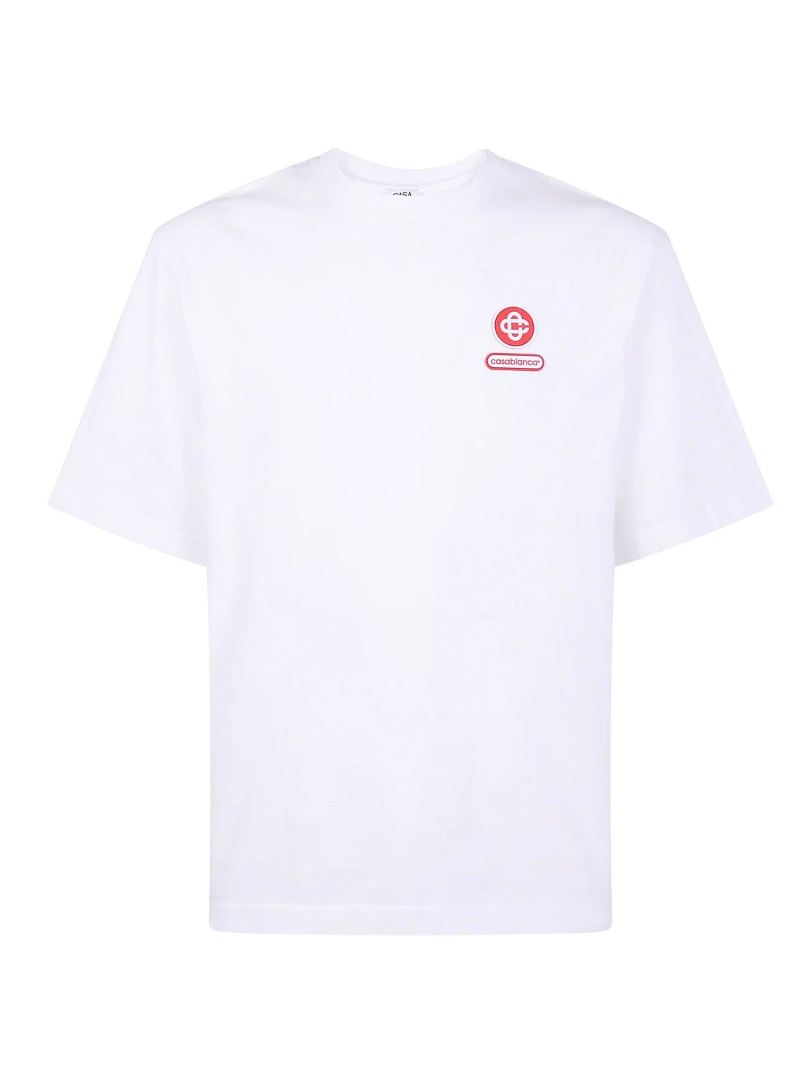 Casablanca logo patch oversized t-shirt