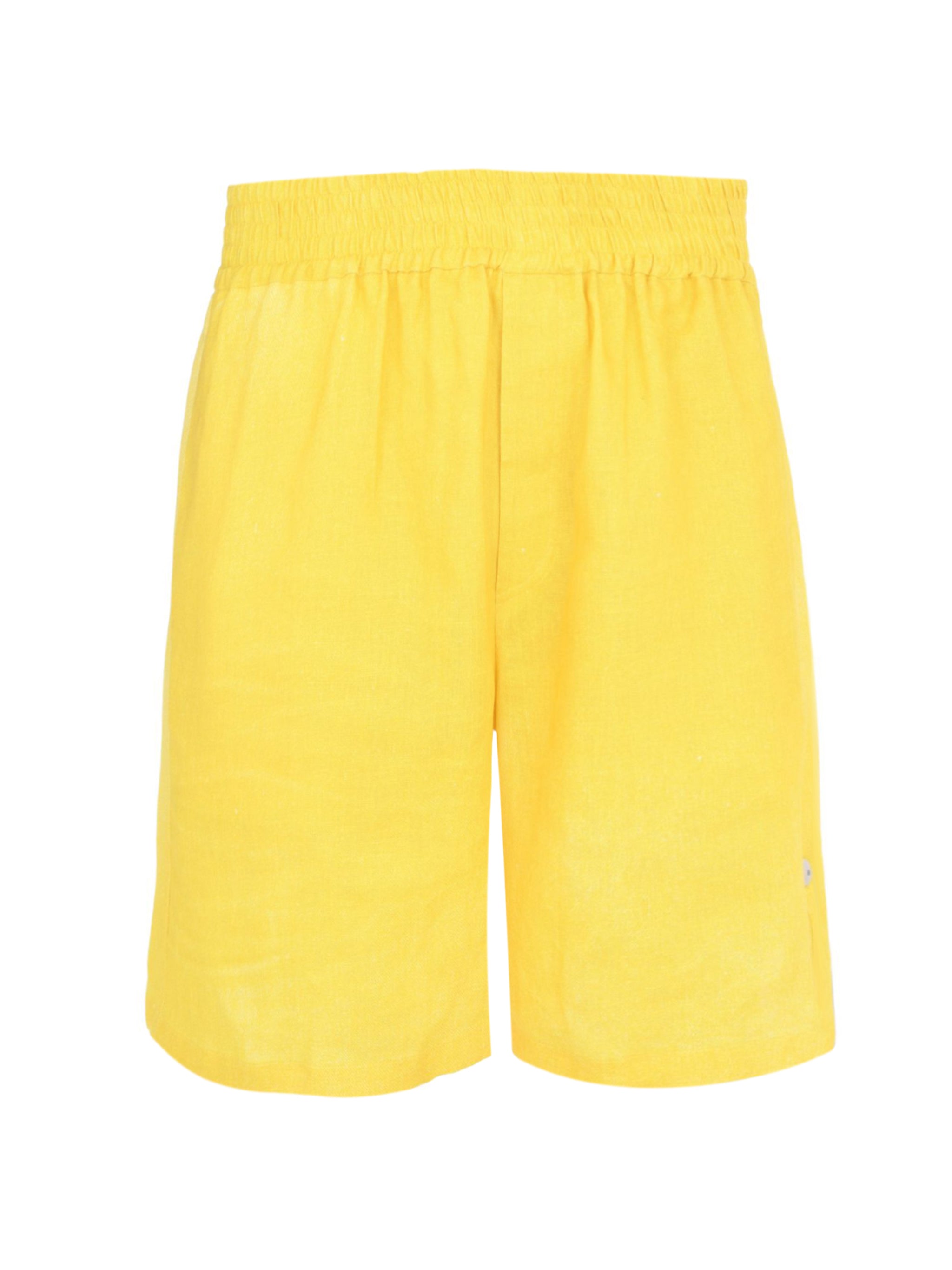 ELASTIC-WAISTBAND SHORTS