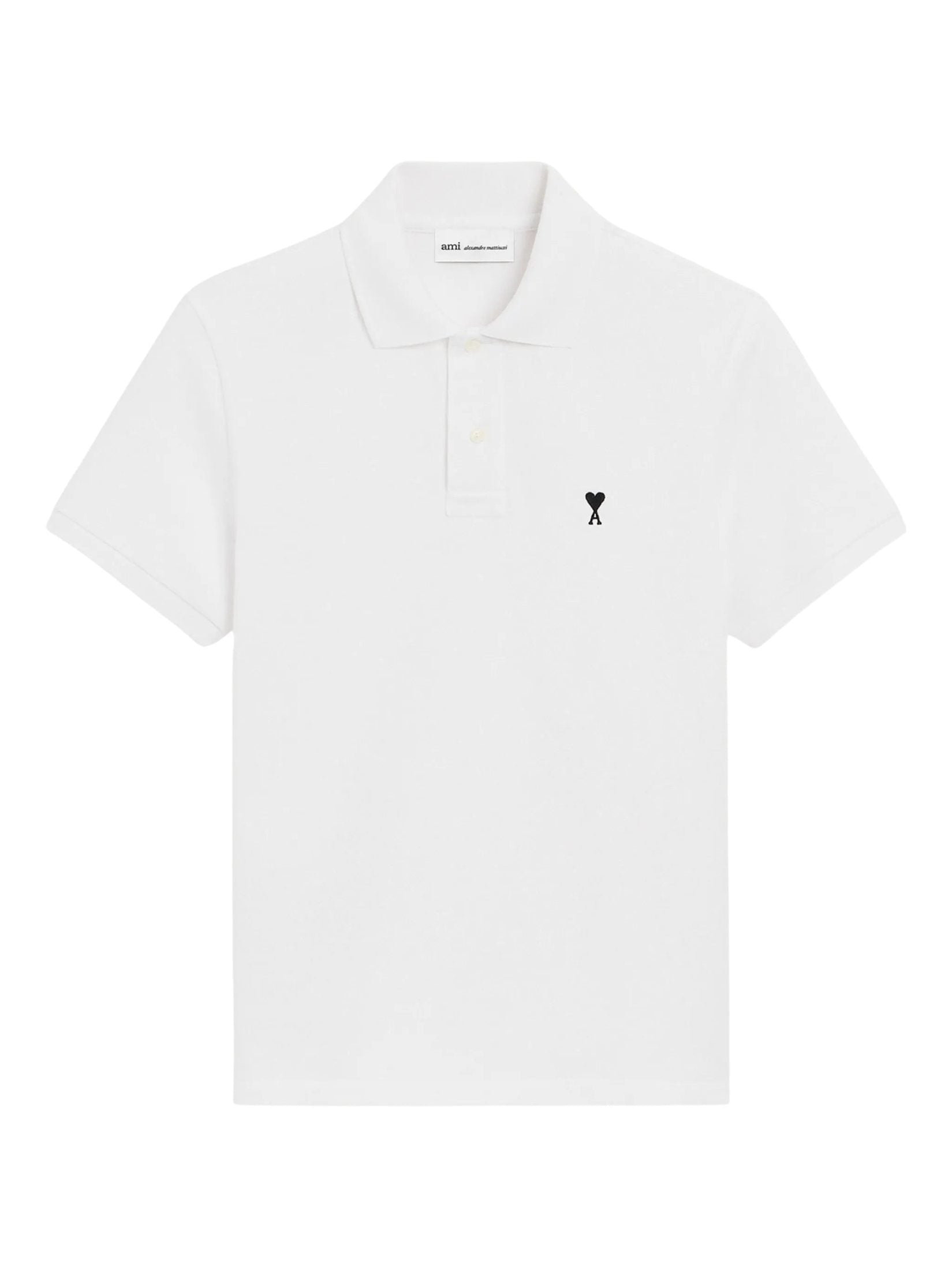 Polo with contrasted ami de coeur
